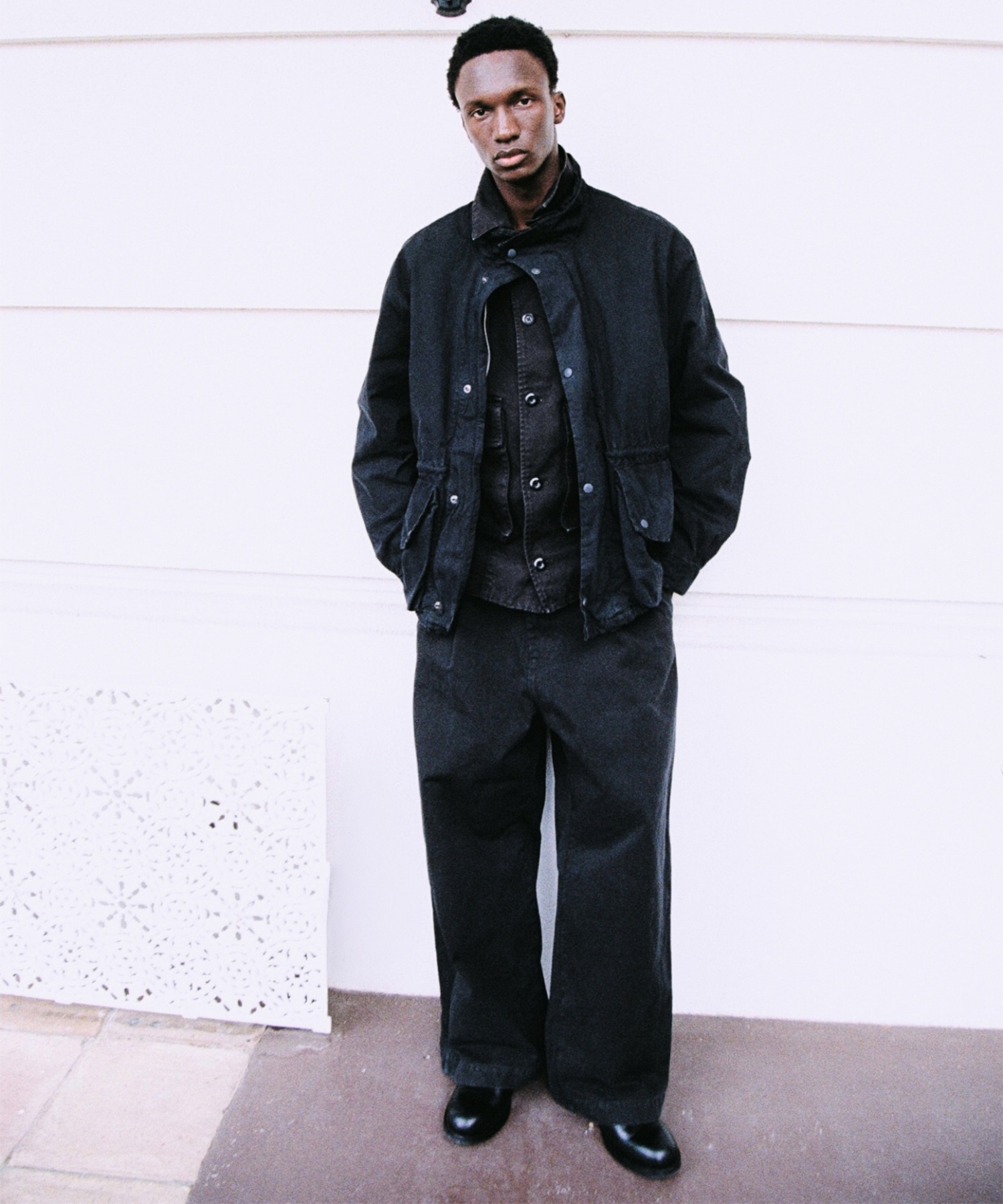 half mountain coat concause