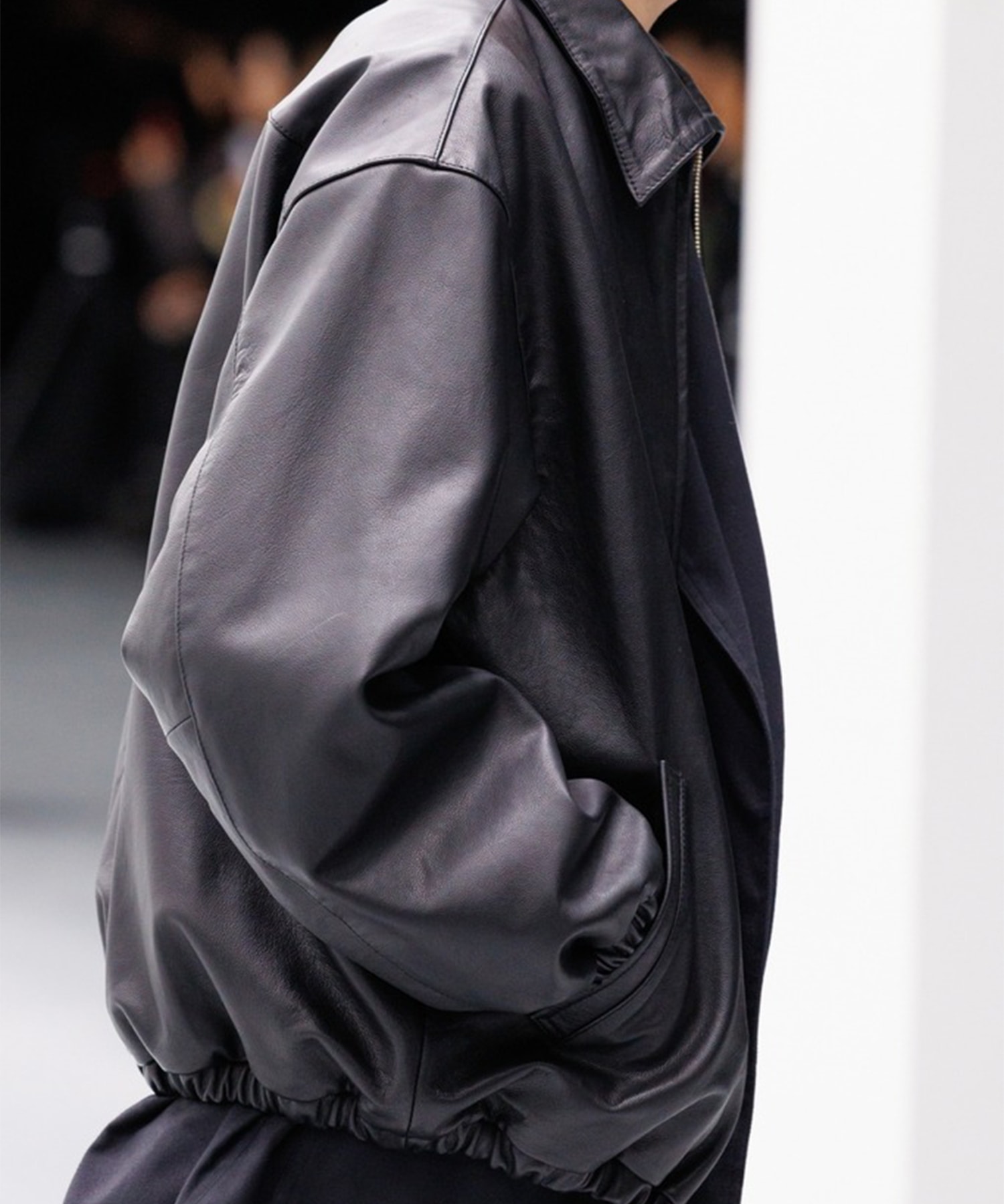 Calf Leather Sports Jacket YOKE