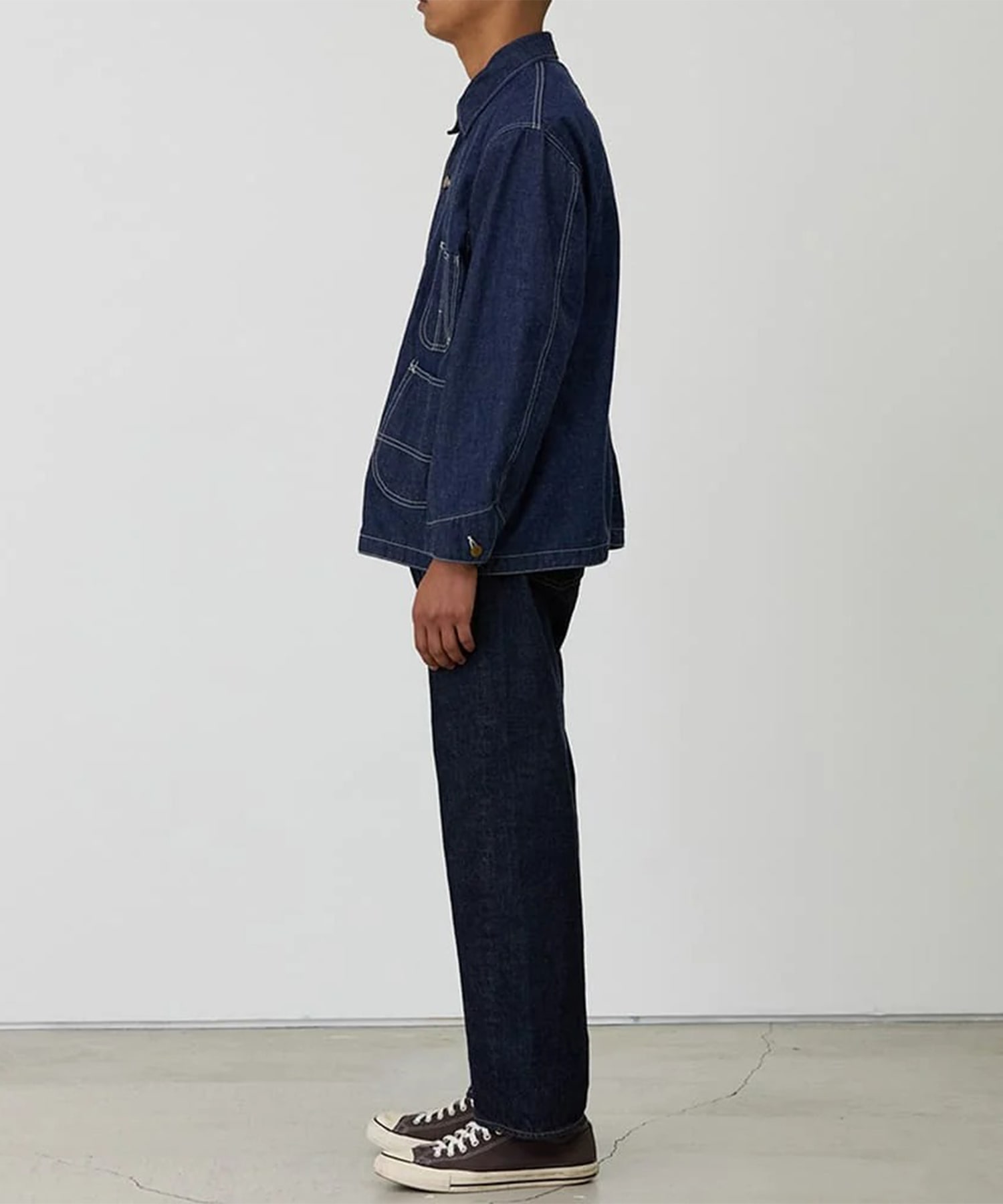 9.5oz ネップDENIMカバーオール REMI RELIEF