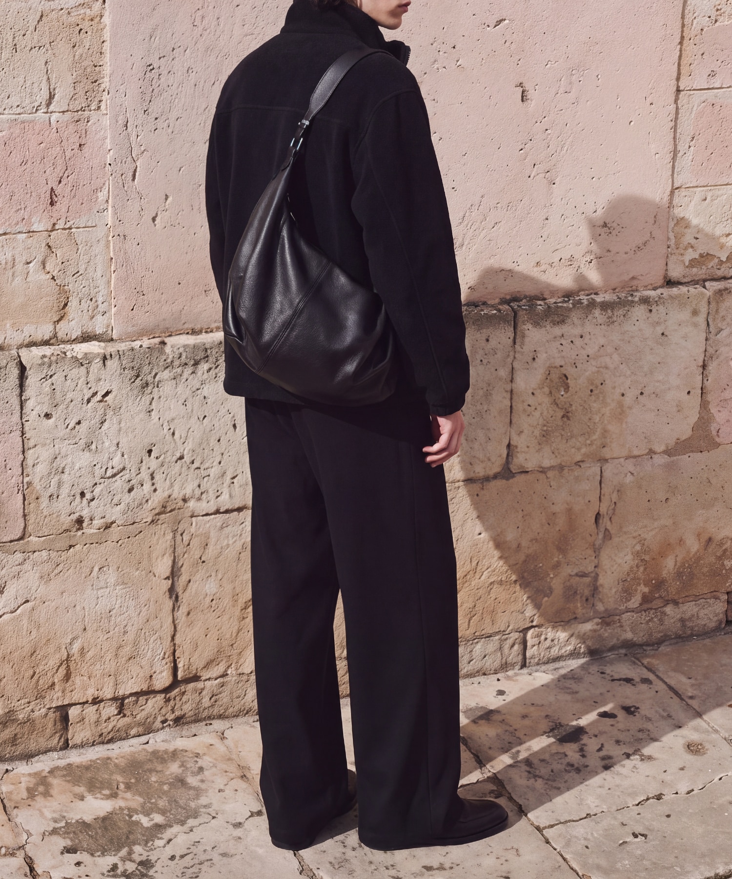 Carf Leather Shoulder Bag YOKE