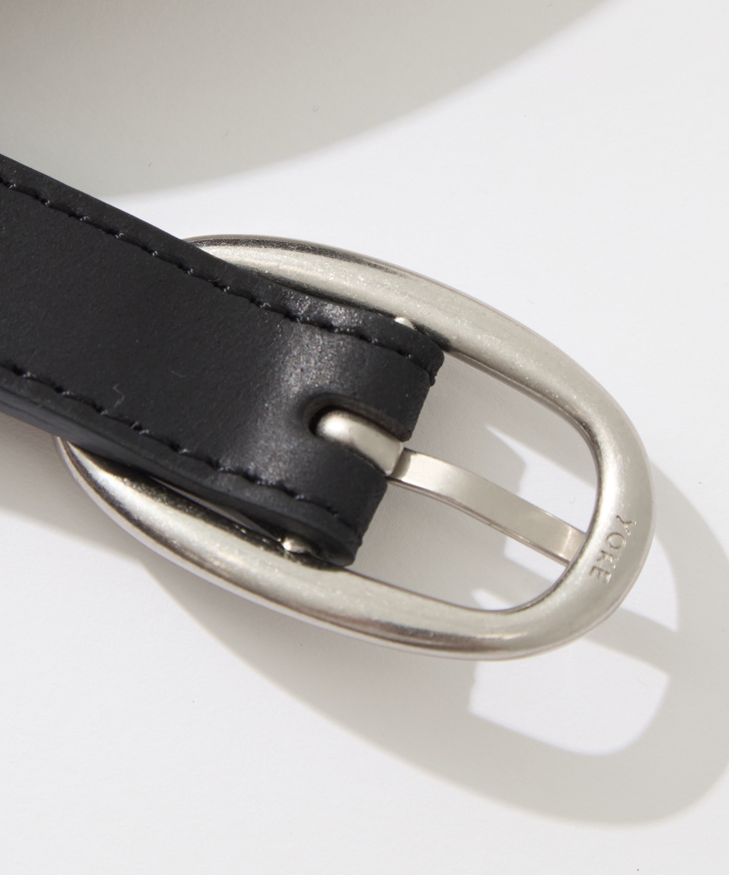 Oval Leather Belt YOKE