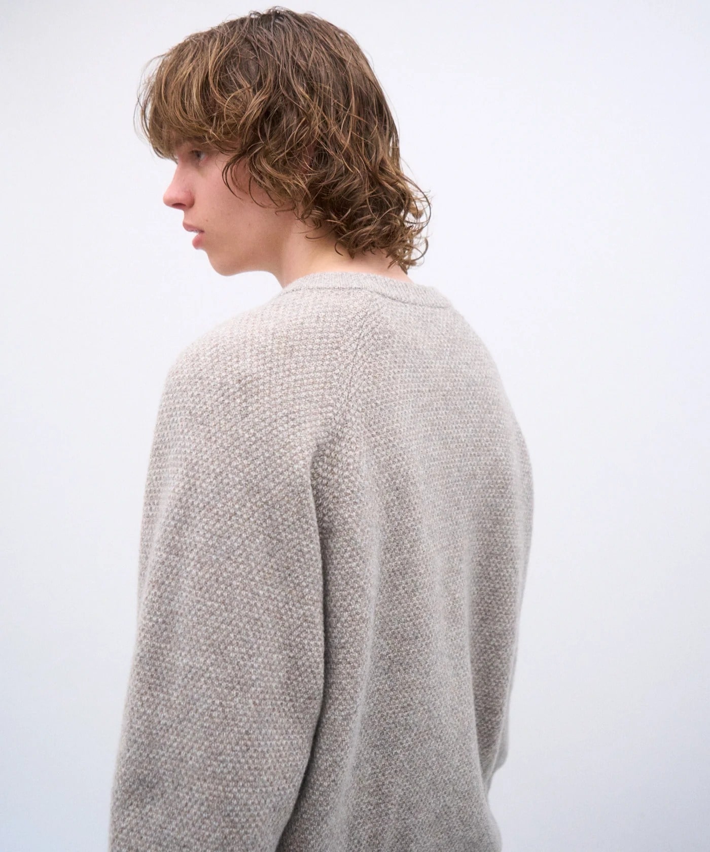 LAMBS WOOL CREWNECK SWEATER ATON