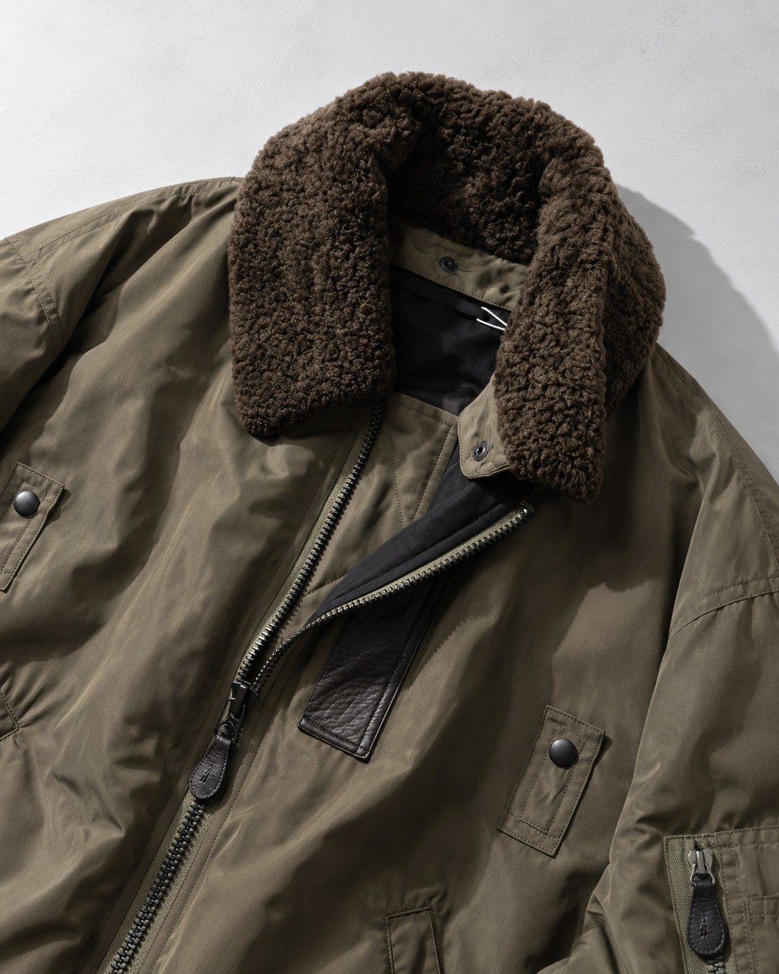Poly-Silk Twill Modified MA1 blurhms