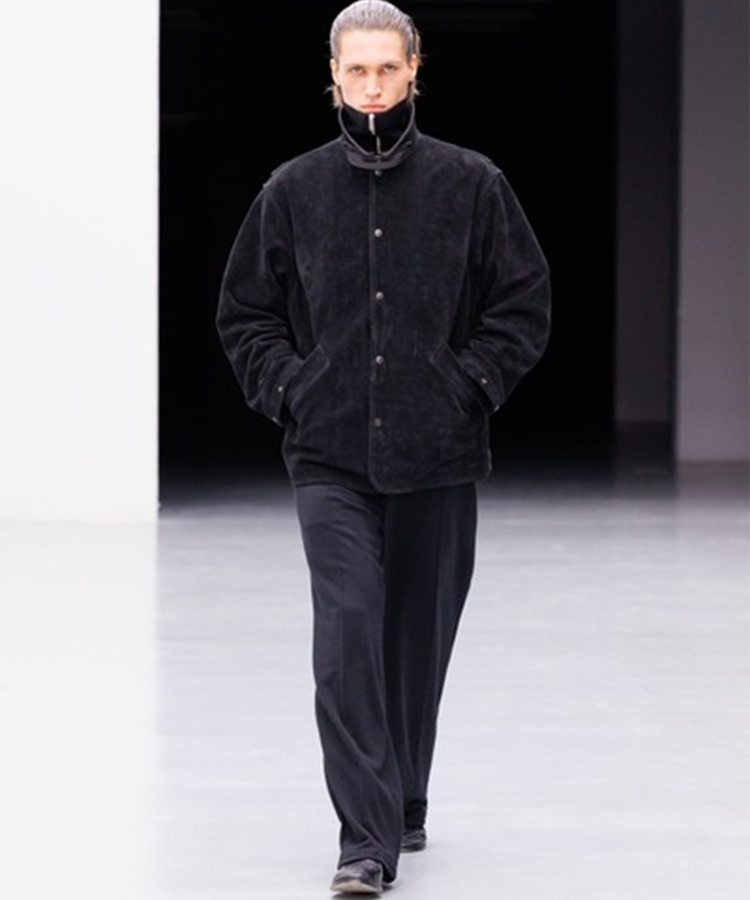 Brushed Cow Suede Work Jacket YOKE