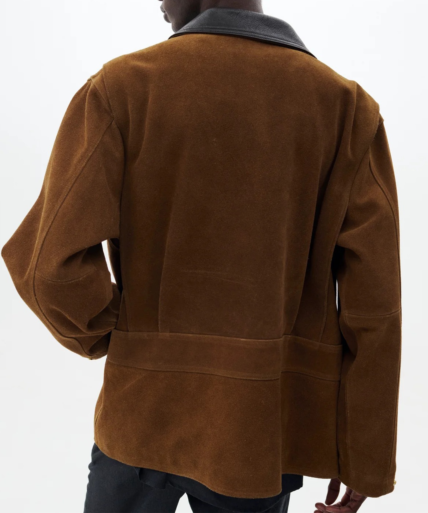 Brushed Cow Suede Work Jacket YOKE
