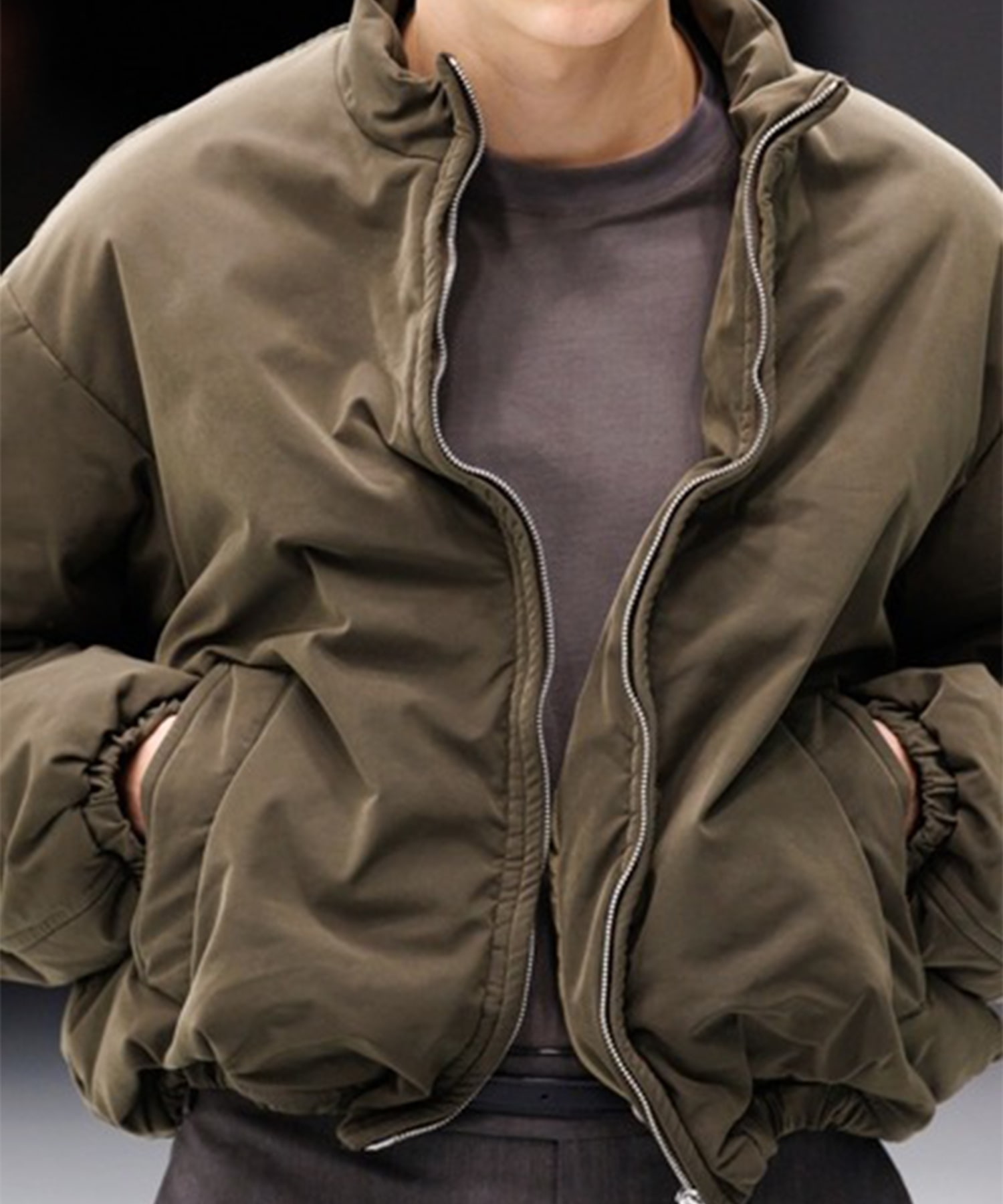 Sculptural Wired Puffer Wide Blouson YOKE