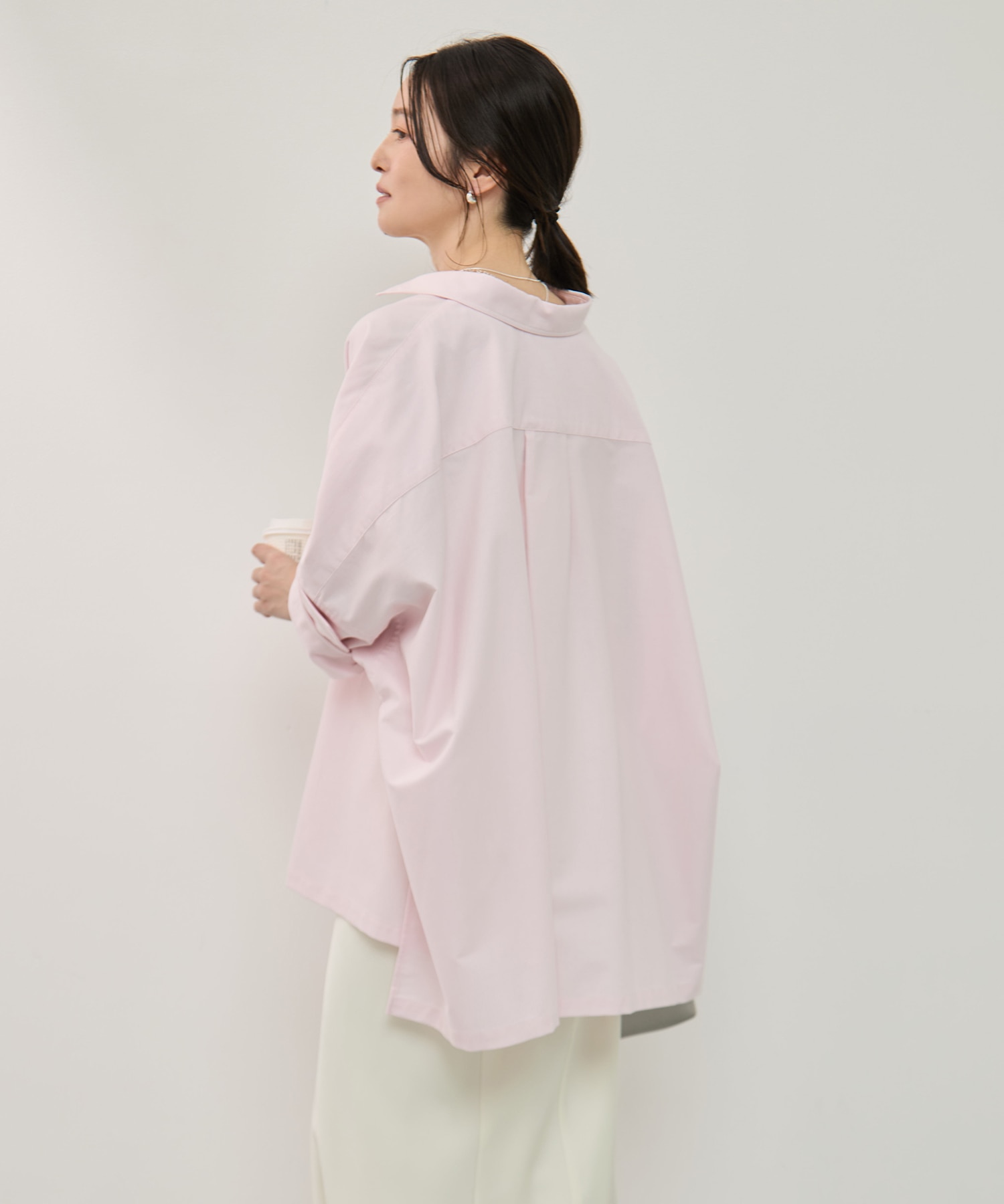 スーピマブレンドrelaxシャツ KEY TIMEZ