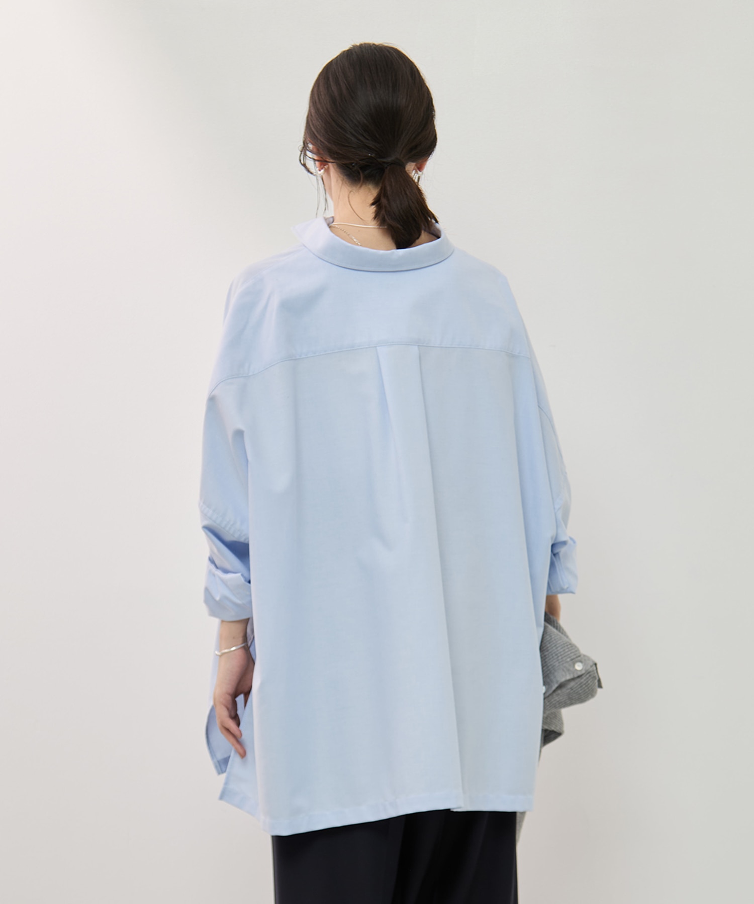 スーピマブレンドrelaxシャツ KEY TIMEZ