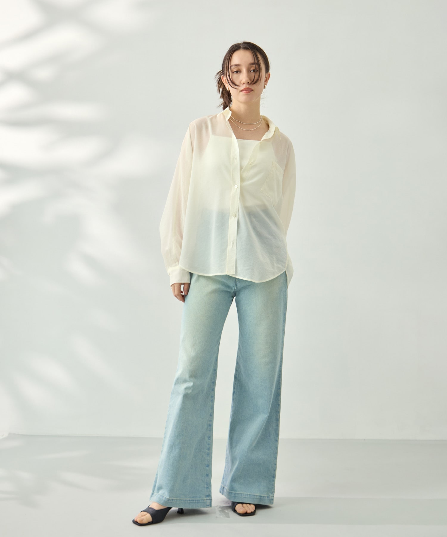 ストレッチフレアデニム KEY TIMEZ