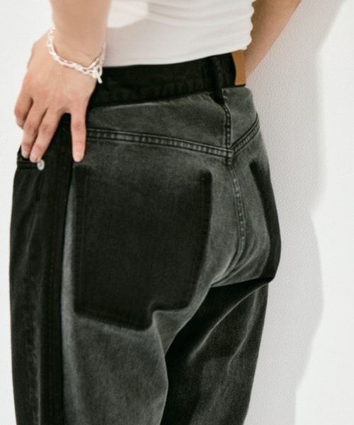 Color Denim Straight INSCRIRE