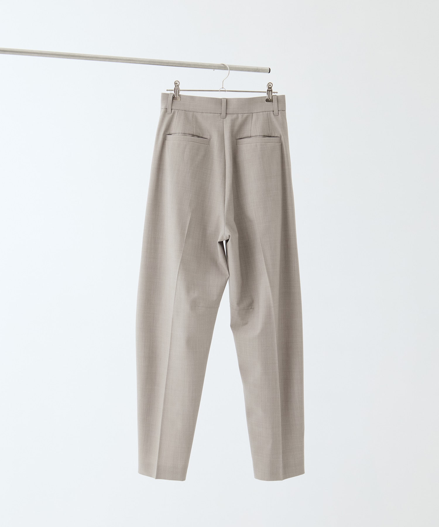 ストレッチウールバレルレッグパンツ KEY TIMEZ