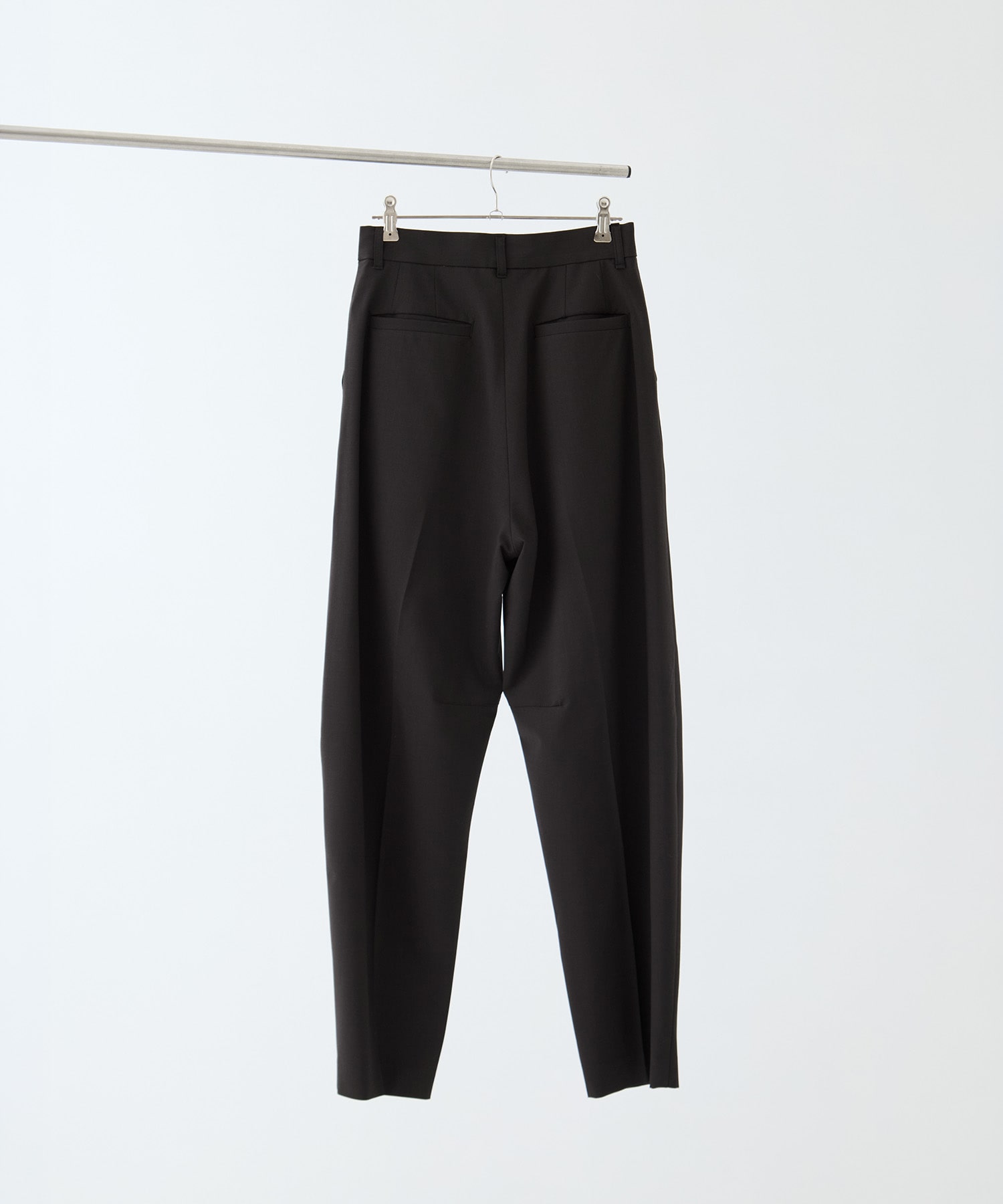 ストレッチウールバレルレッグパンツ KEY TIMEZ