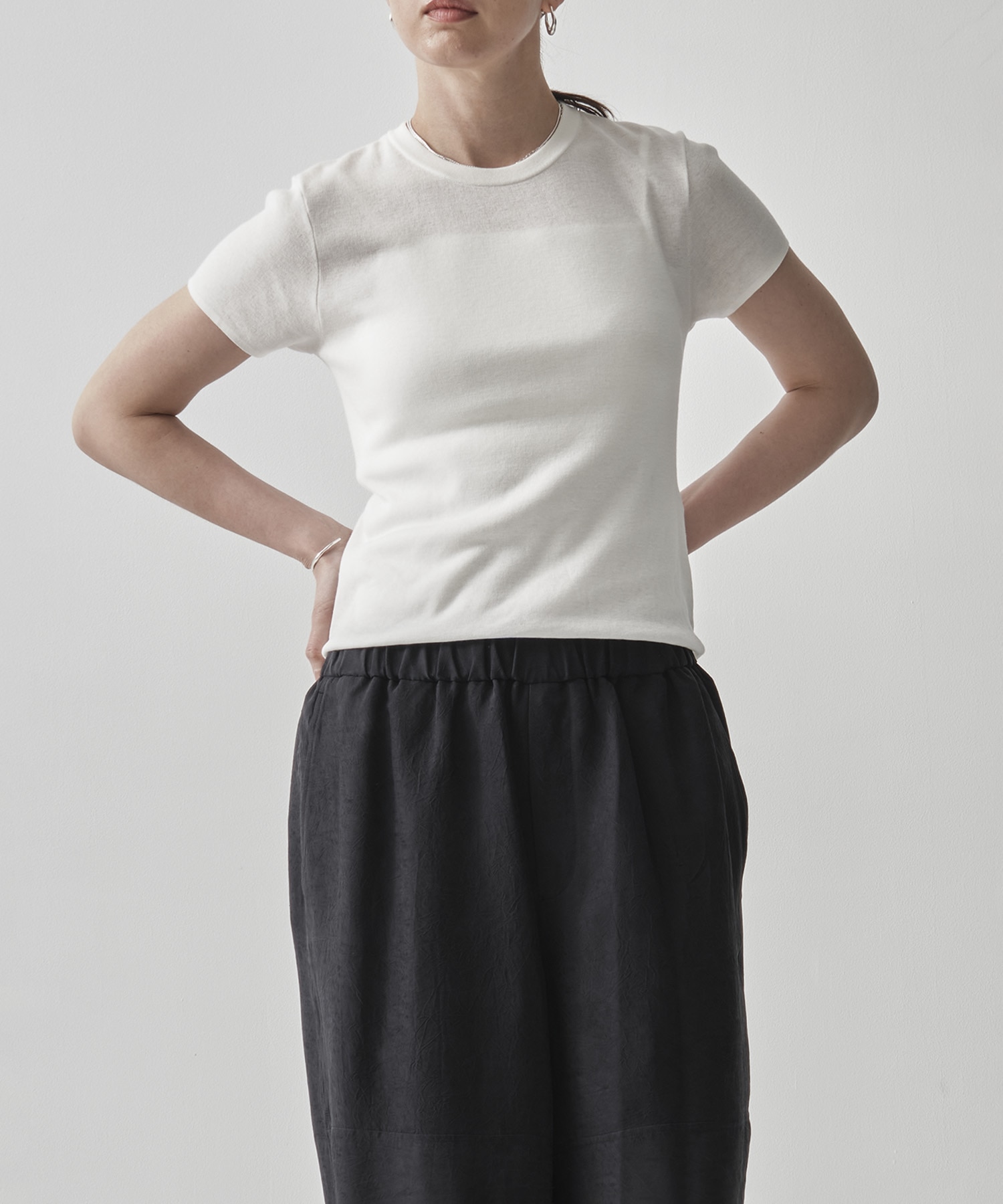 FRESCA CIRCULAR RIB PERFECT FIT PULLOVER ATON
