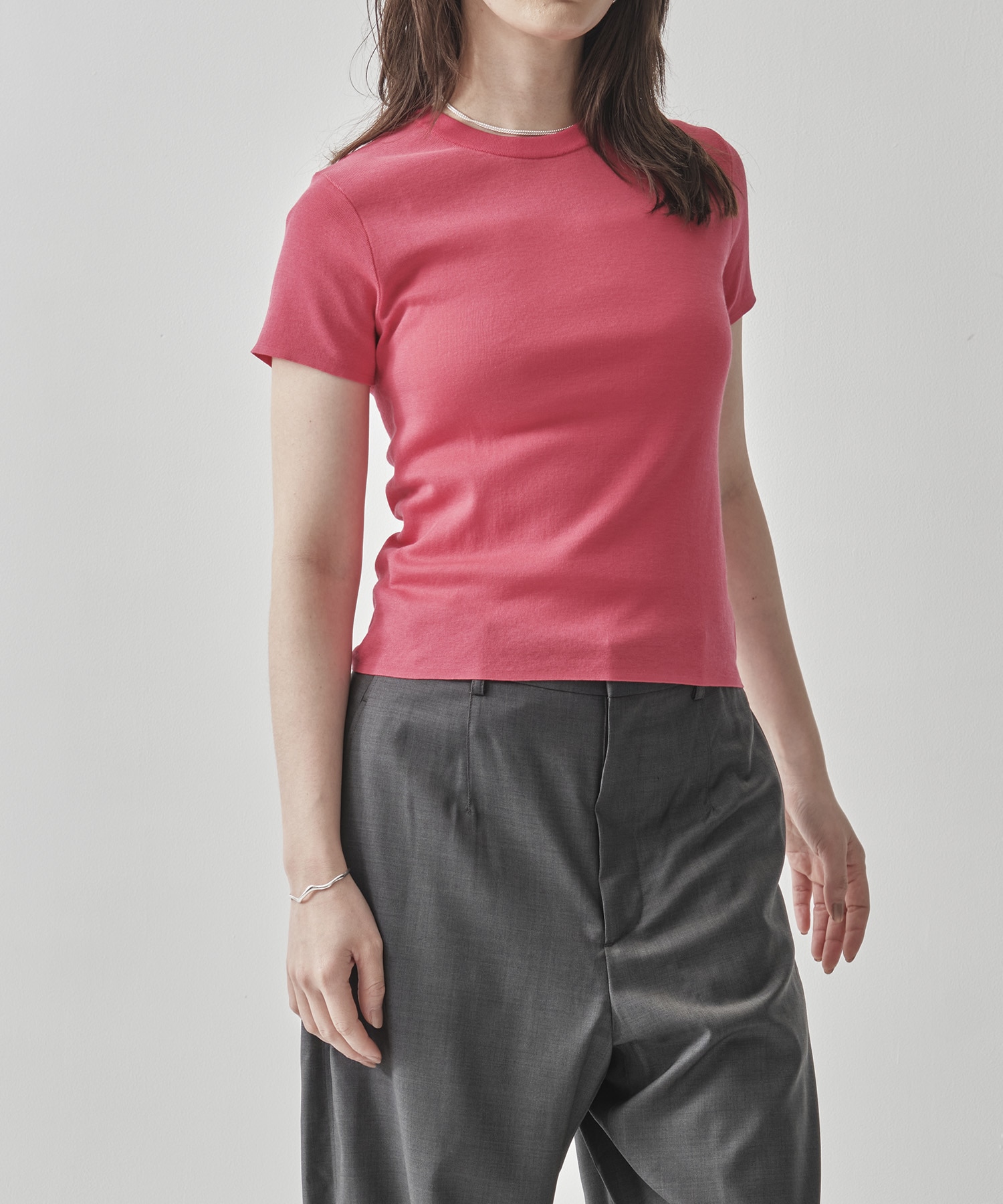 FRESCA CIRCULAR RIB PERFECT FIT PULLOVER ATON