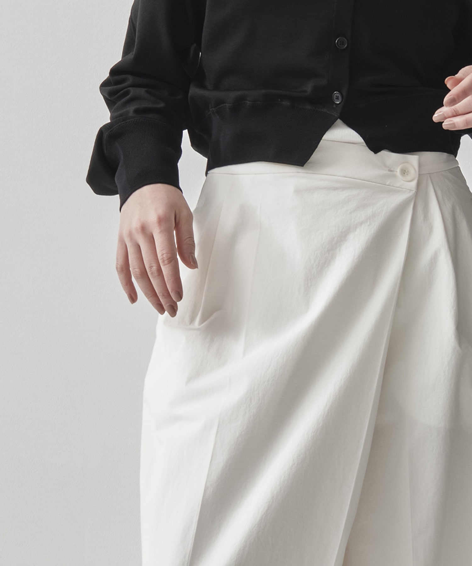nylon cotton cross pants IIROT