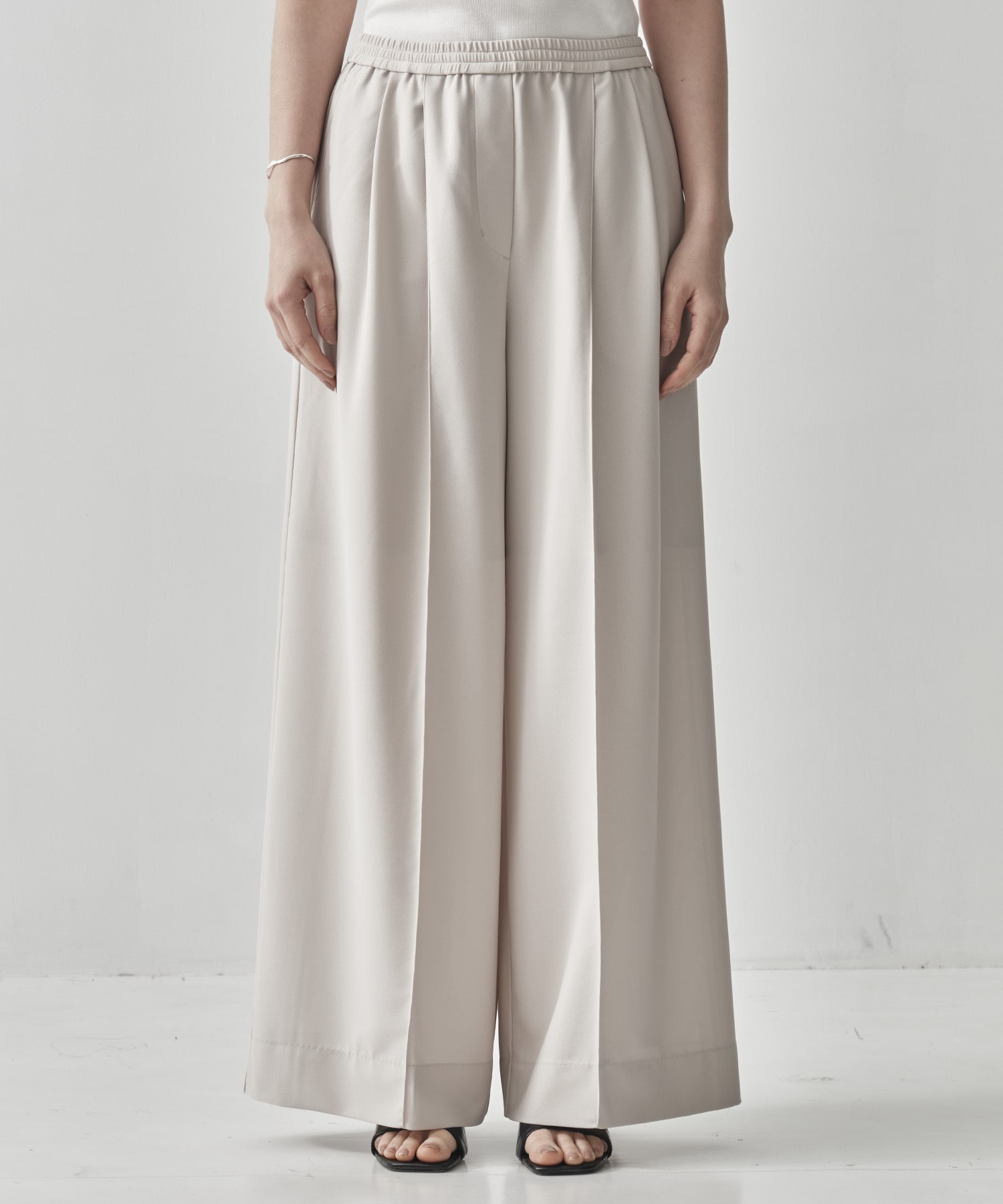 EX. Drawstring Easy Wide Pants GOOD PEOPLE GOOD STITCHING GOOD PRODUCT