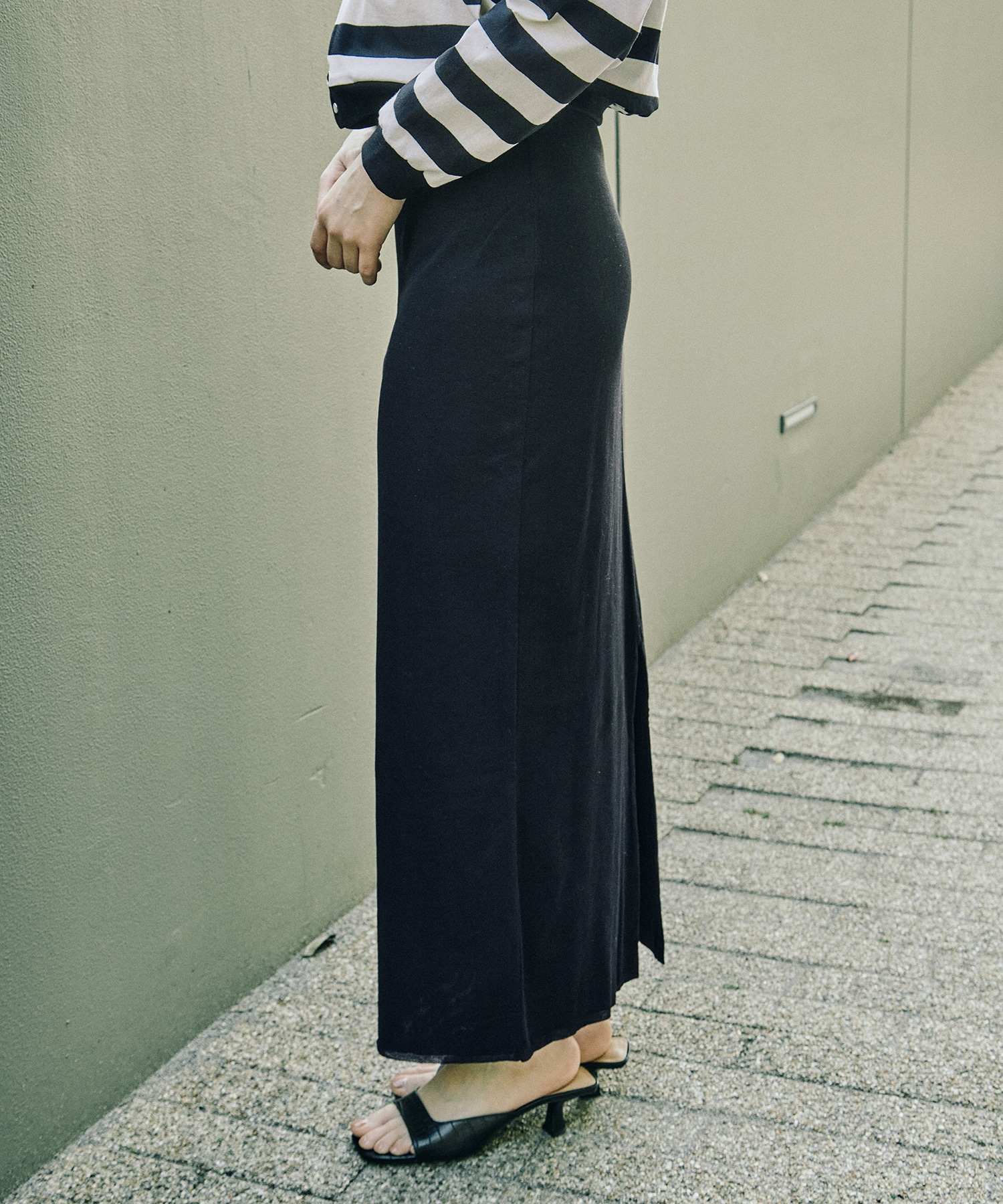 Hard Twist Rib Skirt blurhms