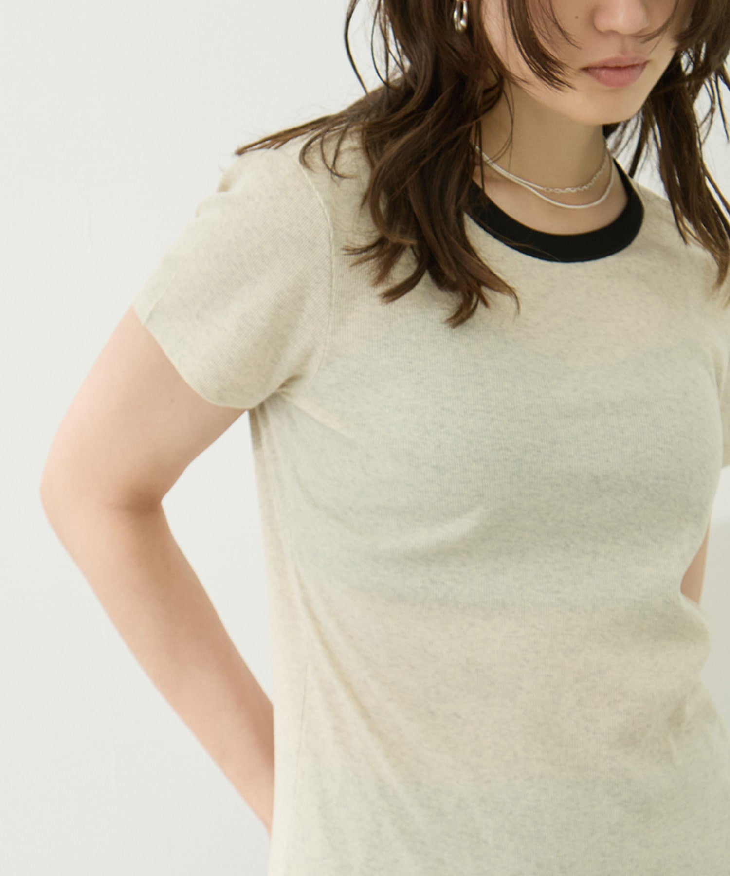 Contrast Trim Short Sleeve T GOOD PEOPLE GOOD STITCHING GOOD PRODUCT