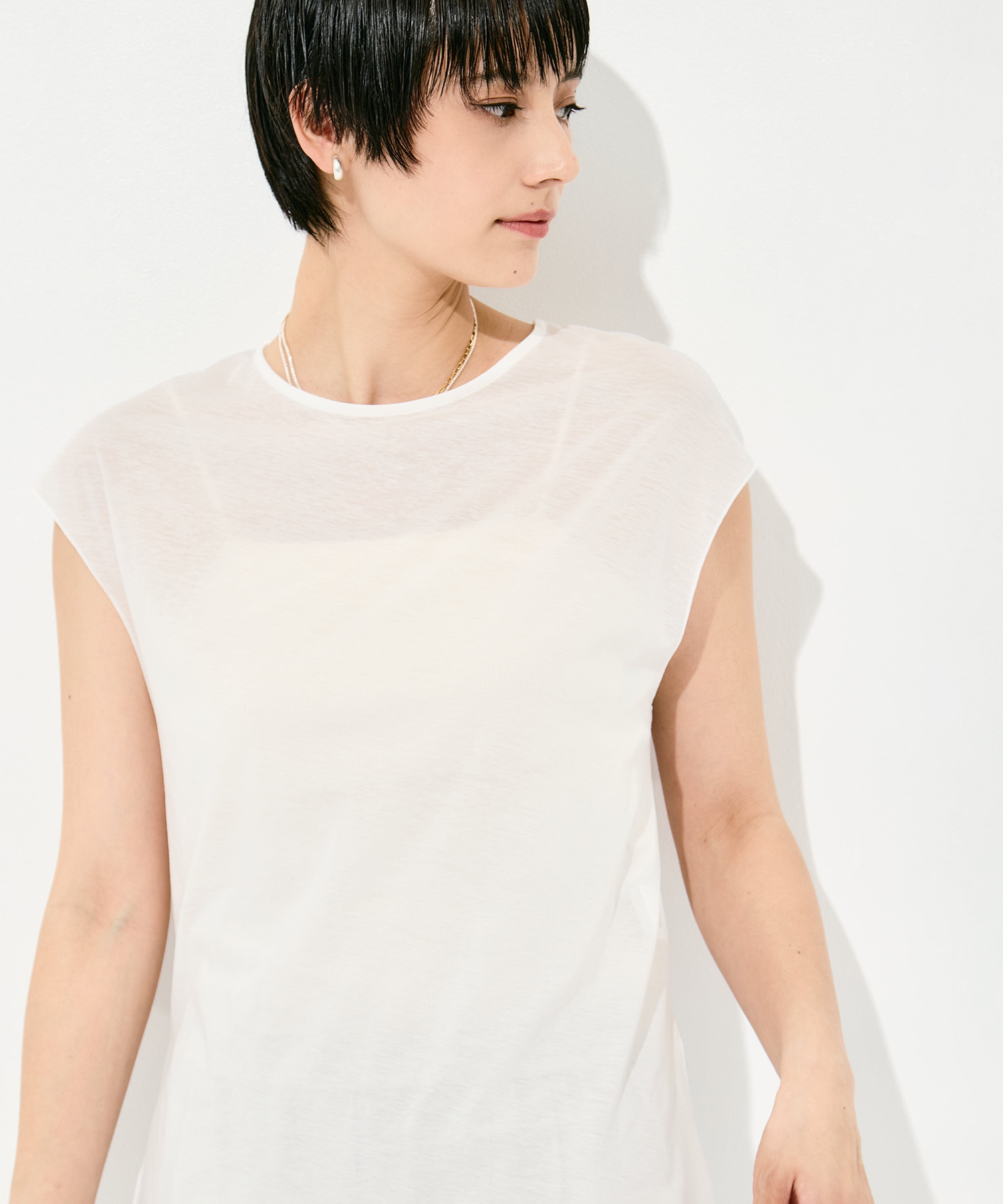 Side Slit French Sleeve T GOOD PEOPLE GOOD STITCHING GOOD PRODUCT