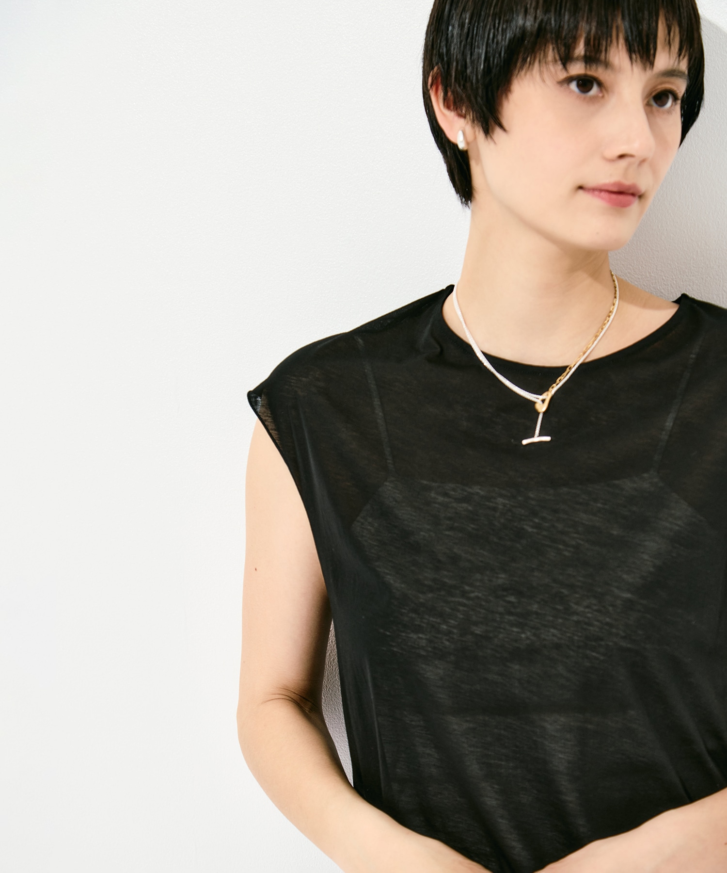 Side Slit French Sleeve T GOOD PEOPLE GOOD STITCHING GOOD PRODUCT