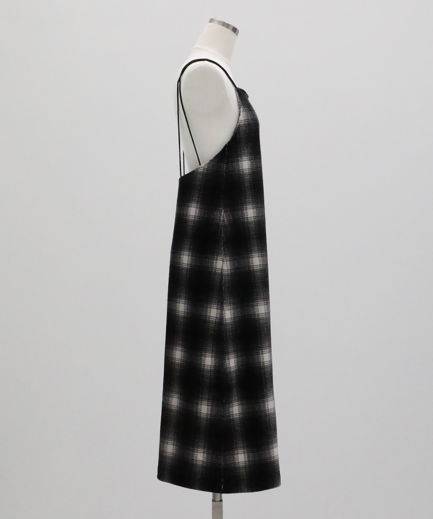 別注Ombre Check Camisole Dress PHEENY