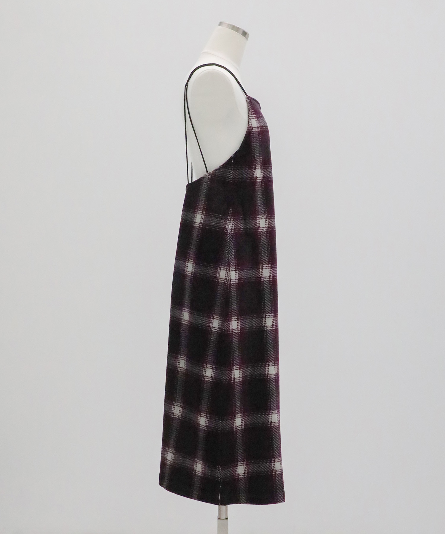 別注Ombre Check Camisole Dress PHEENY