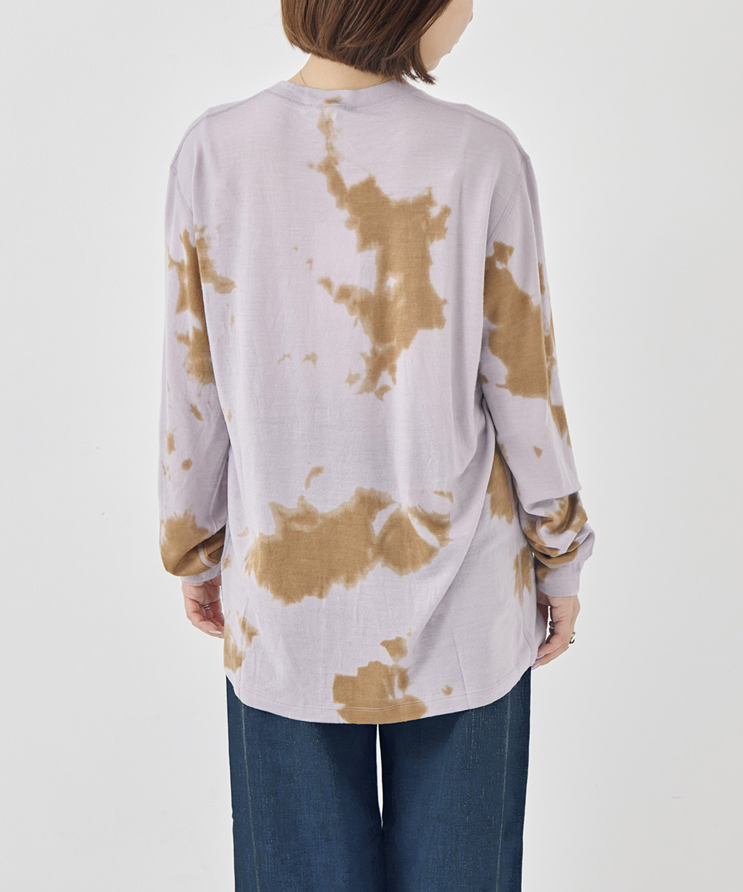 Merino Wool Dyed L/S Tee PHEENY