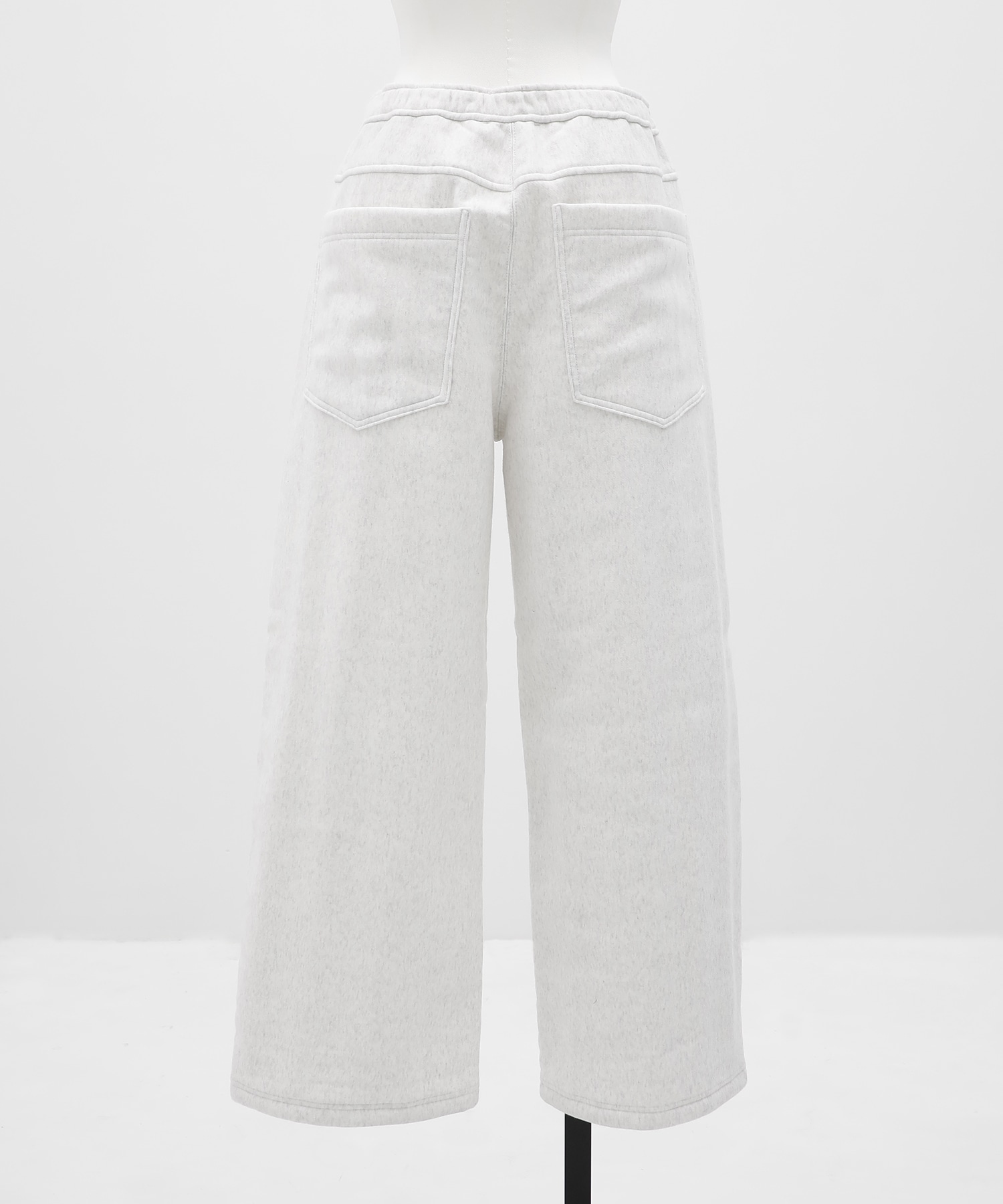 Athletic Fleece Tucked Wide Pants PHEENY