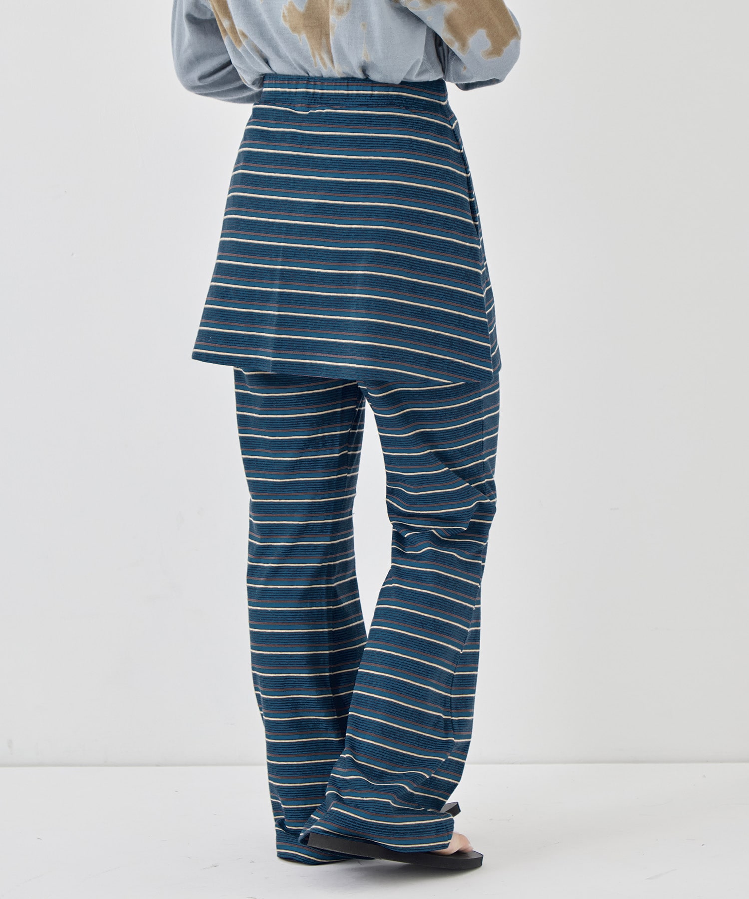 Multi-Border Layered Pants PHEENY