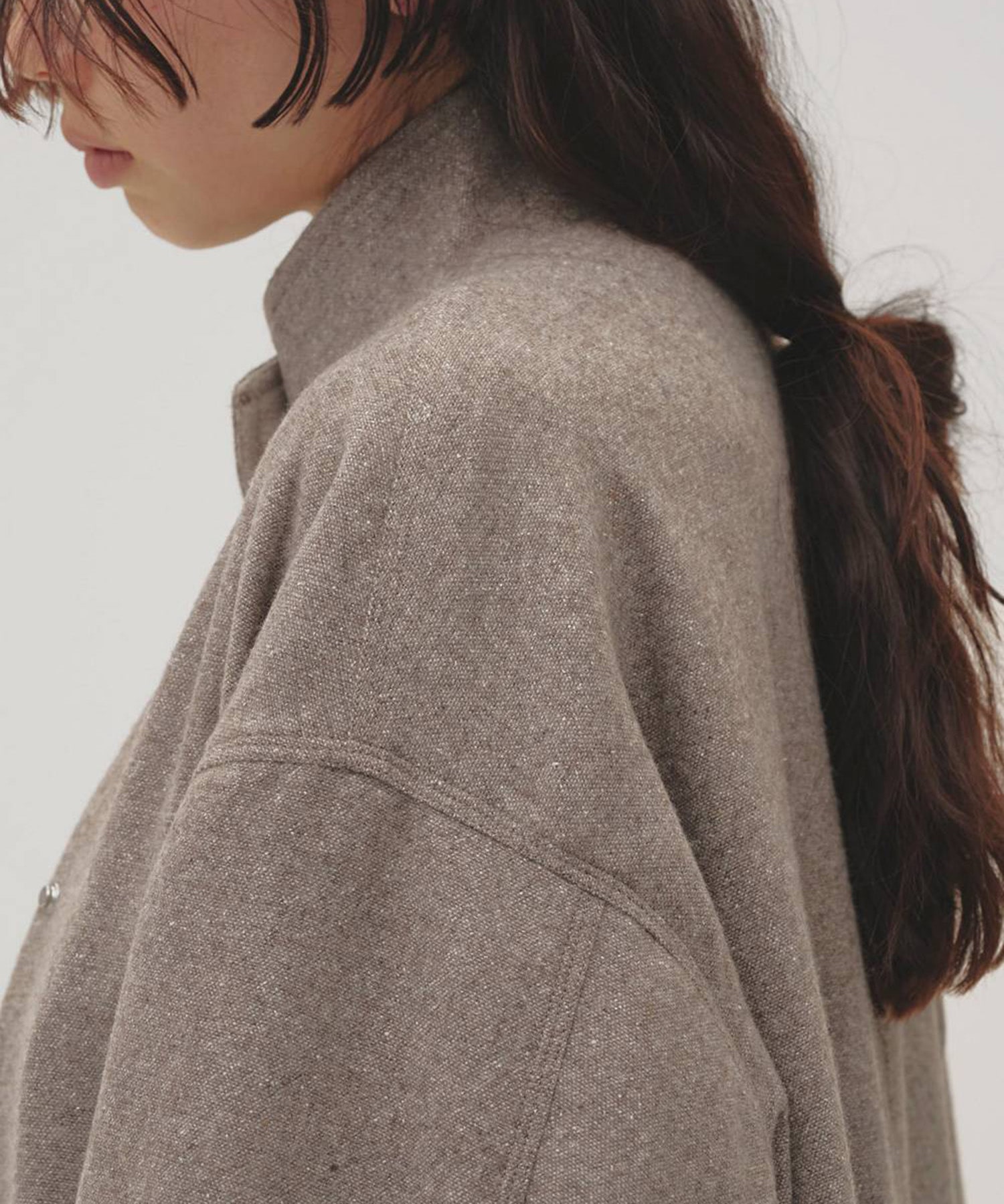 Silknep Tweed Blouson TODAYFUL
