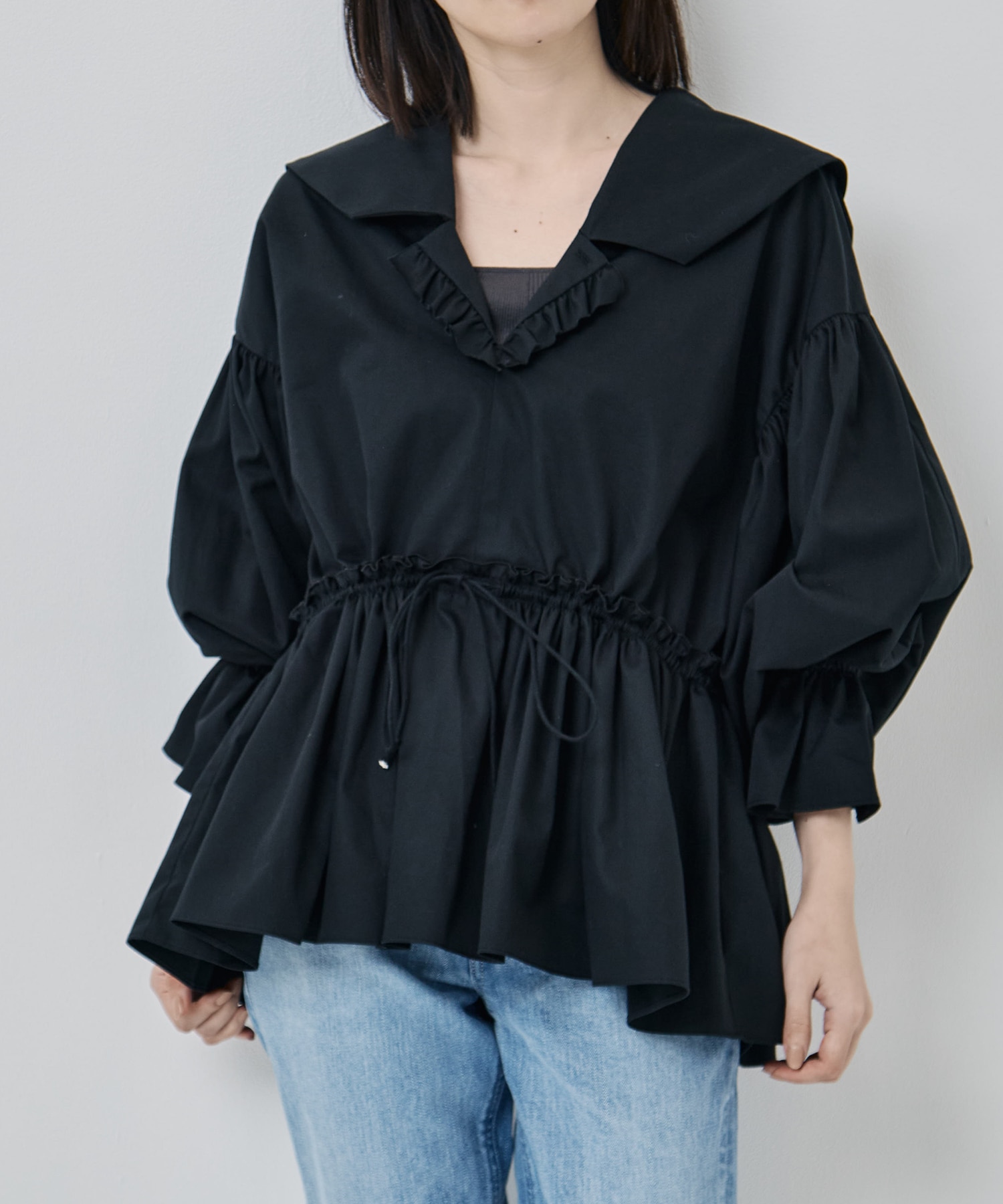 Single Tiered Smock - Twill RhodolirioN