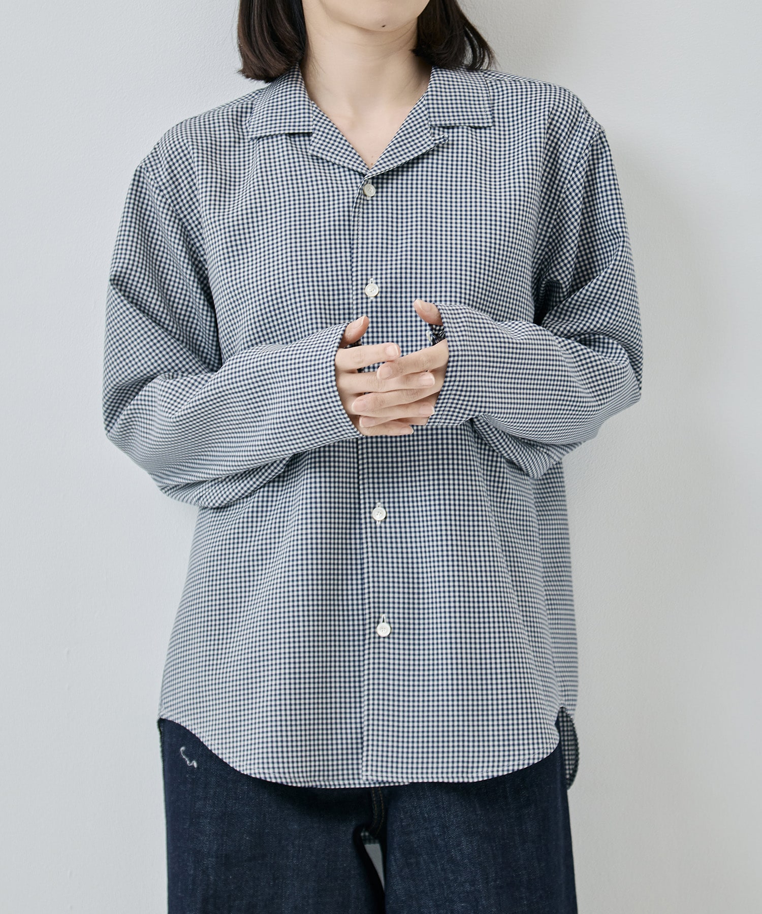 Wool Lounge Shirt OLD FOLK HOUSE