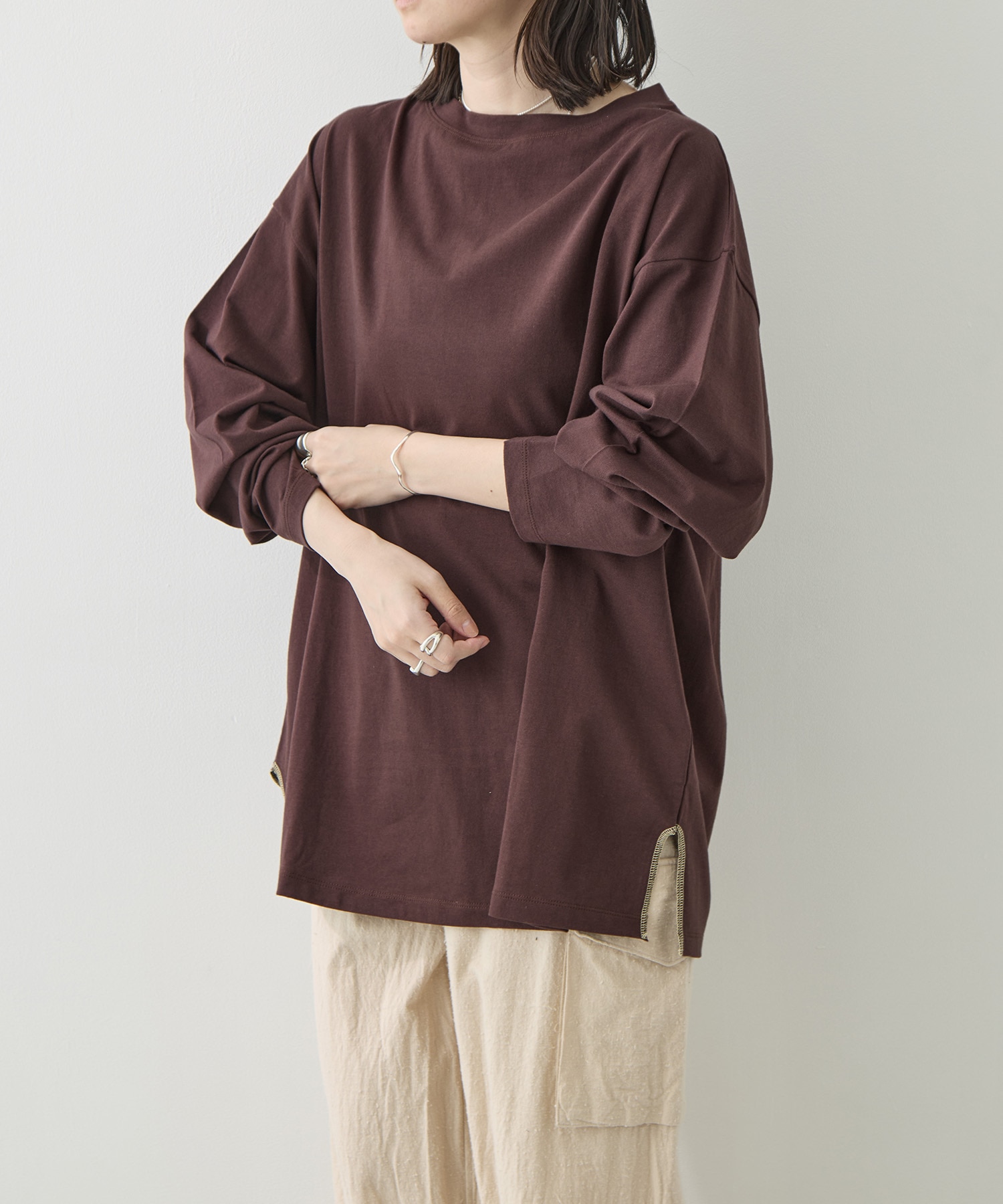 COTTON TENJIKU L/S PO TOURNON.