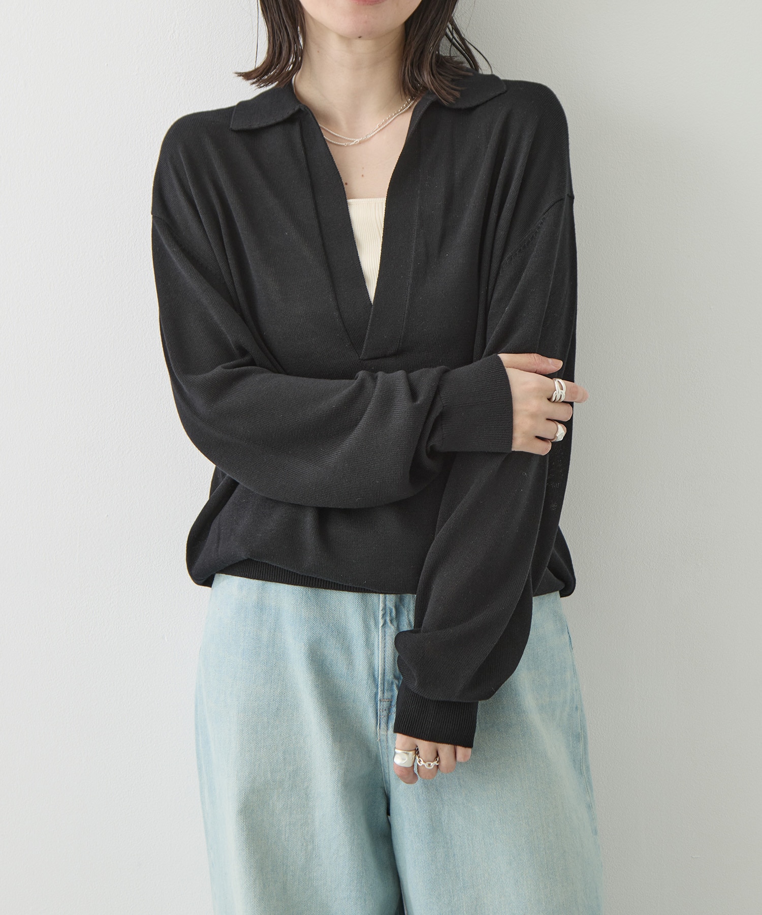 Silky Skipper Knit TODAYFUL