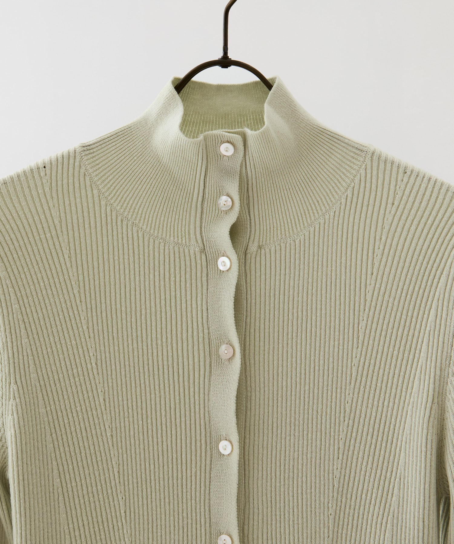 カシミアブレンドニットカーディガン KEY TIMEZ