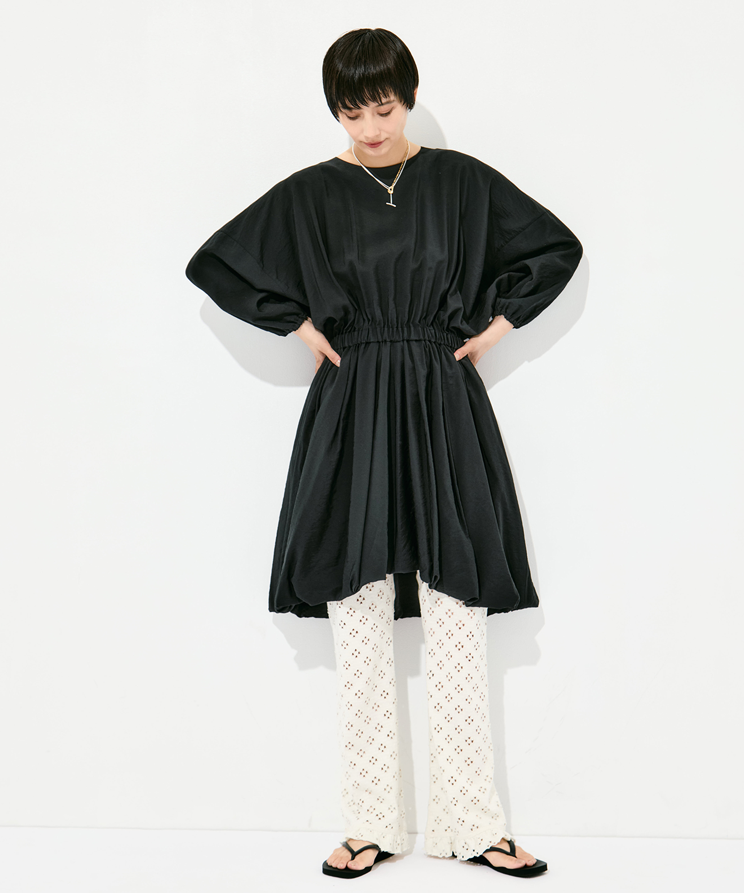 Frill Pant - Cutwork RhodolirioN
