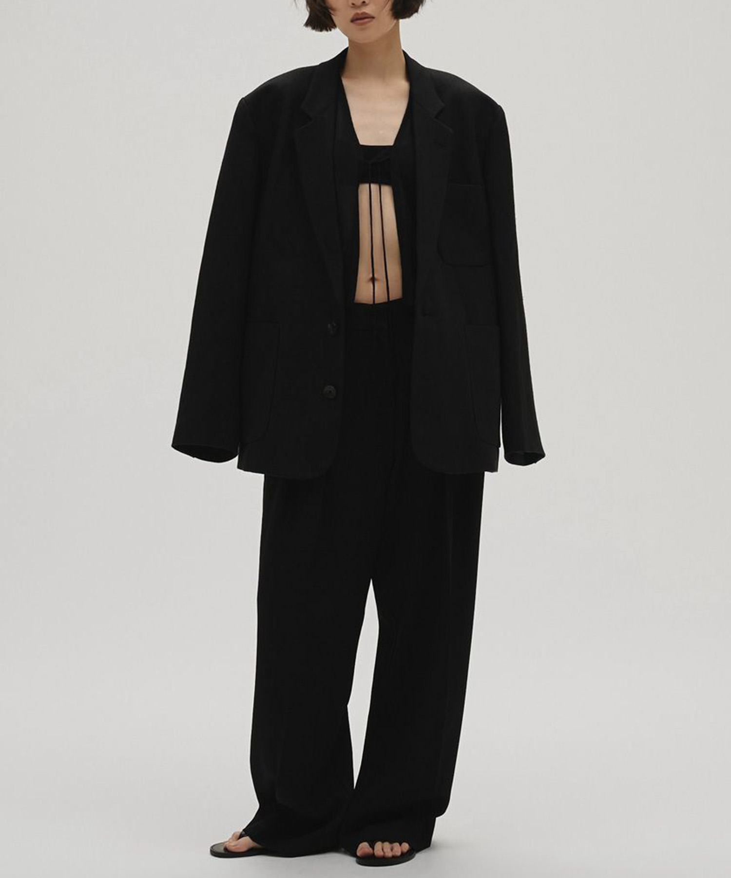 Tuck Wide Trousers TODAYFUL