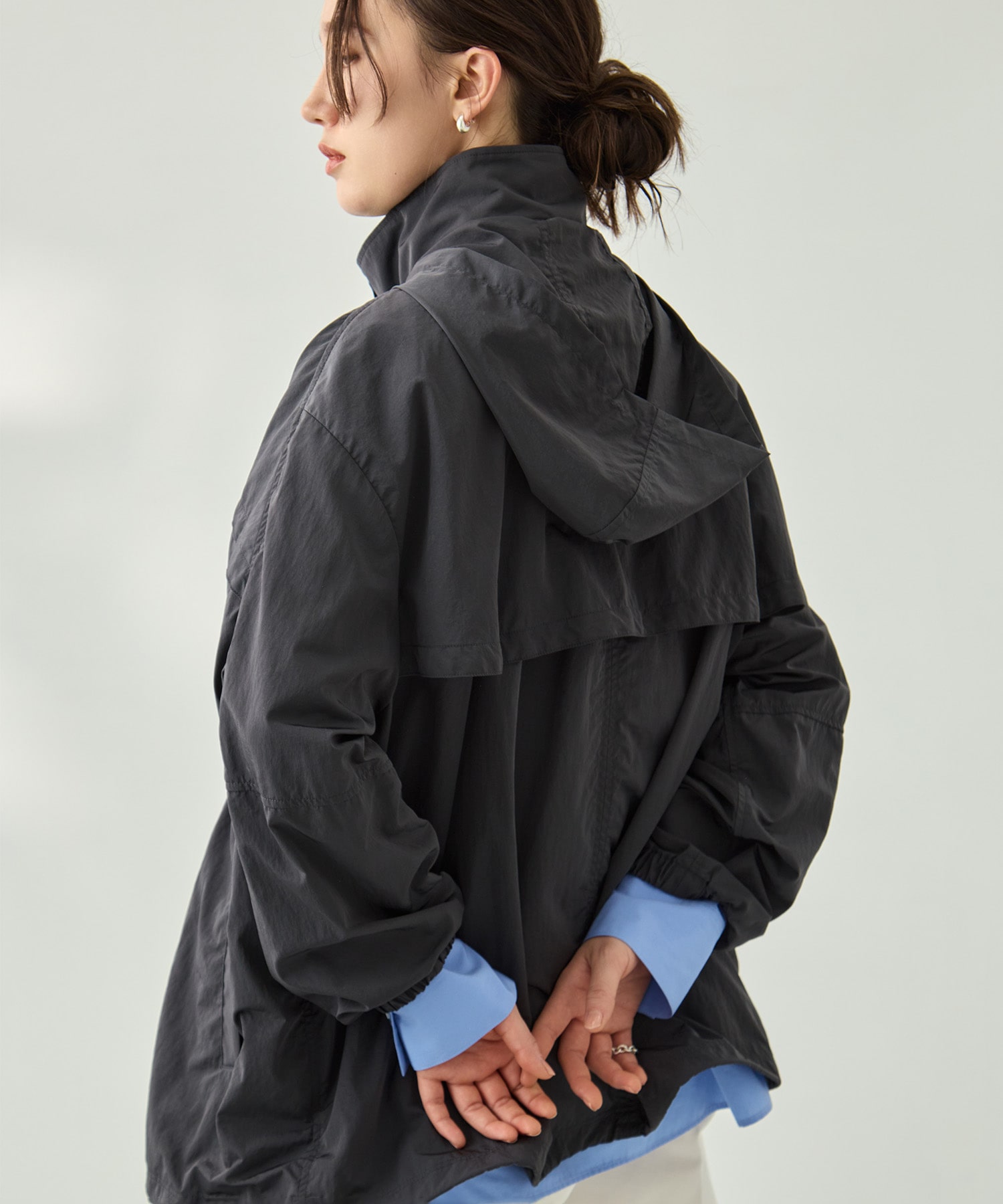 撥水ライトブルゾン KEY TIMEZ