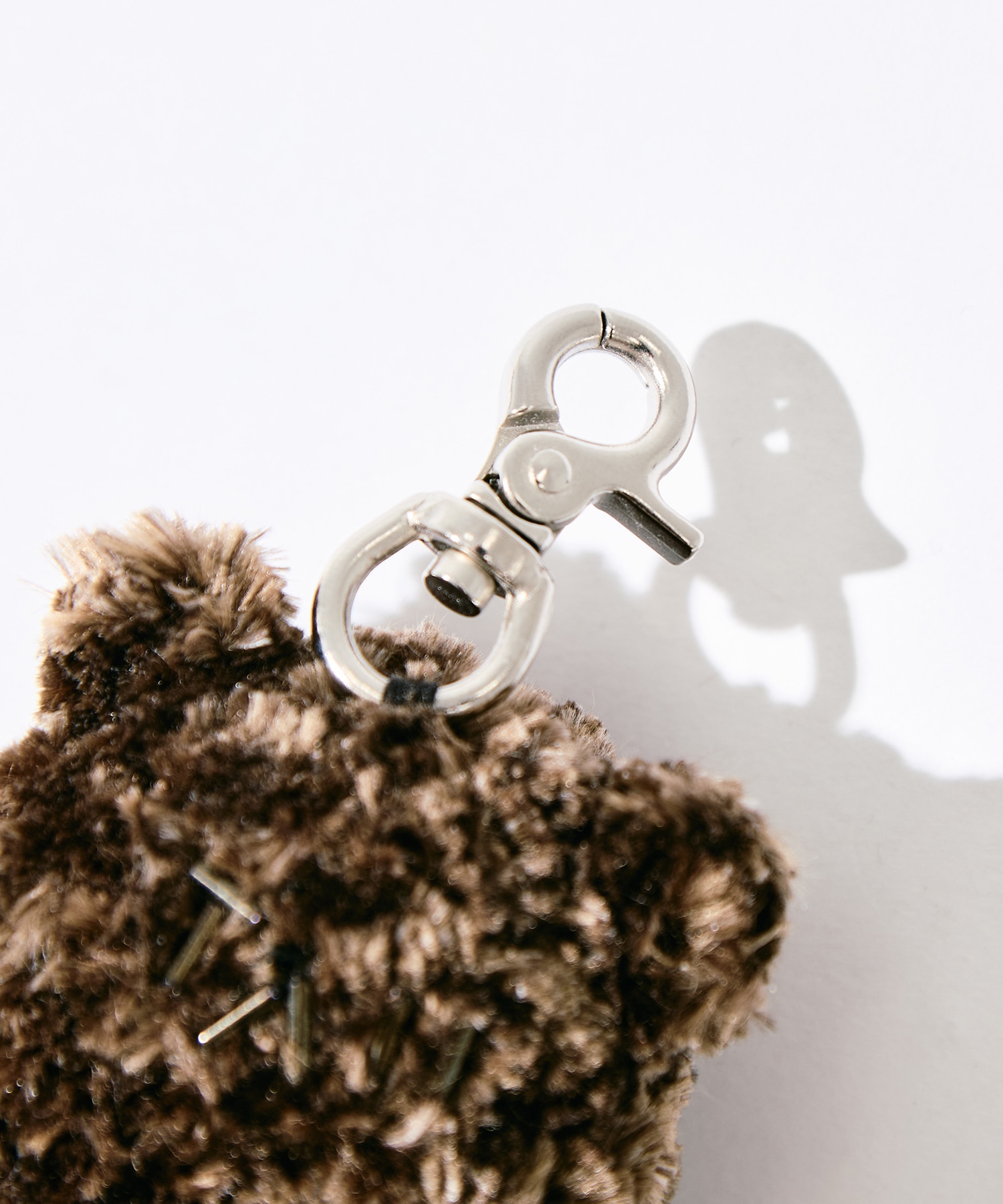 TAN HAND-KNITTED MASCOT CHARM TAN
