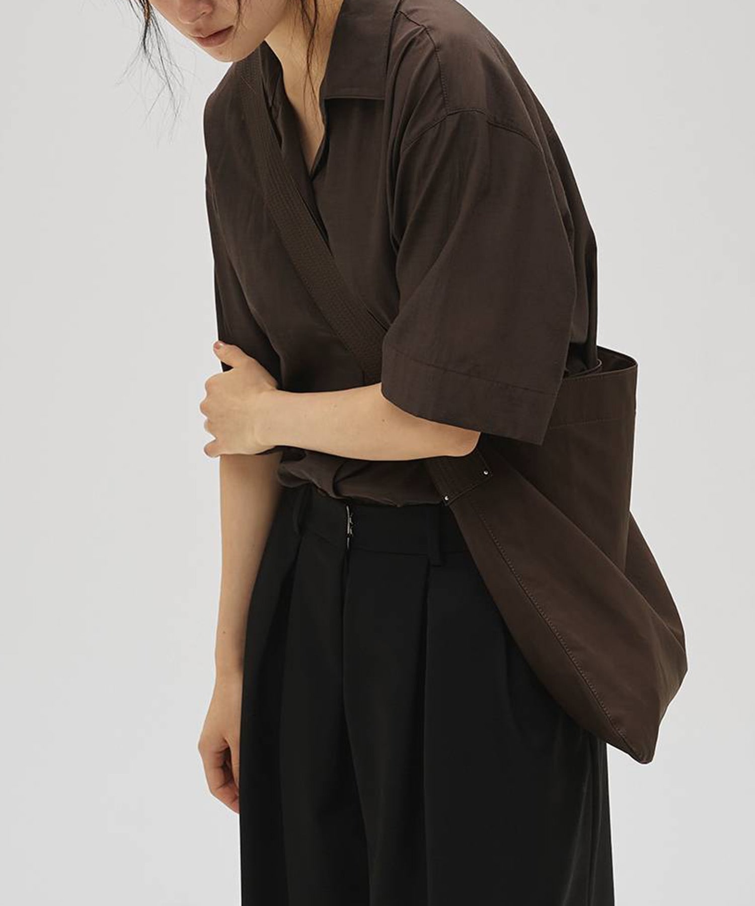 Silky Halfsleeve Shirts TODAYFUL