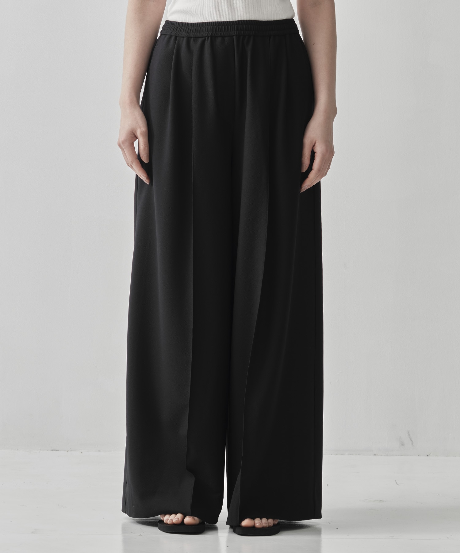 Drawstring Easy Wide Pants GOOD PEOPLE GOOD STITCHING GOOD PRODUCT