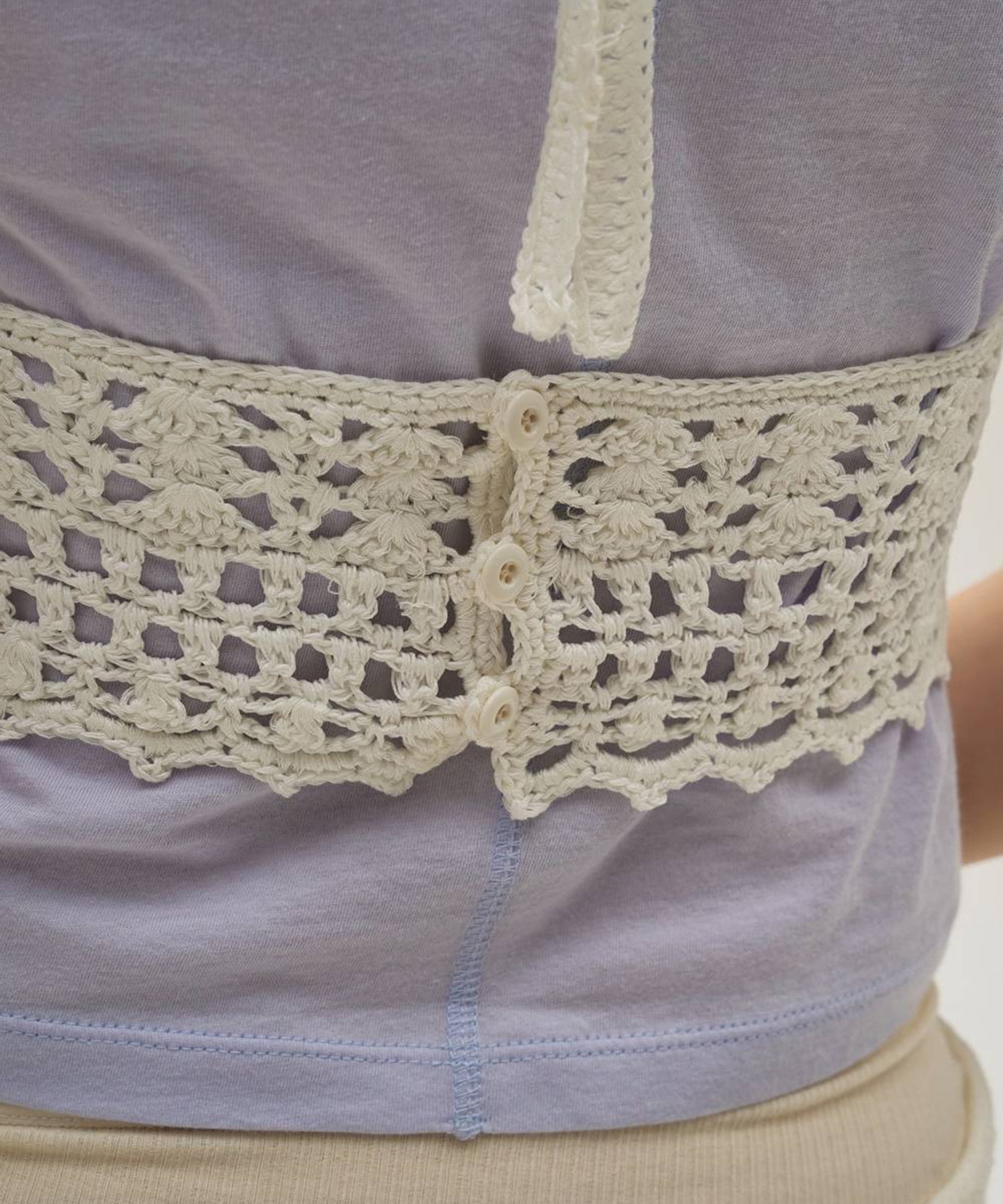 Crochet Knit Bustier TODAYFUL