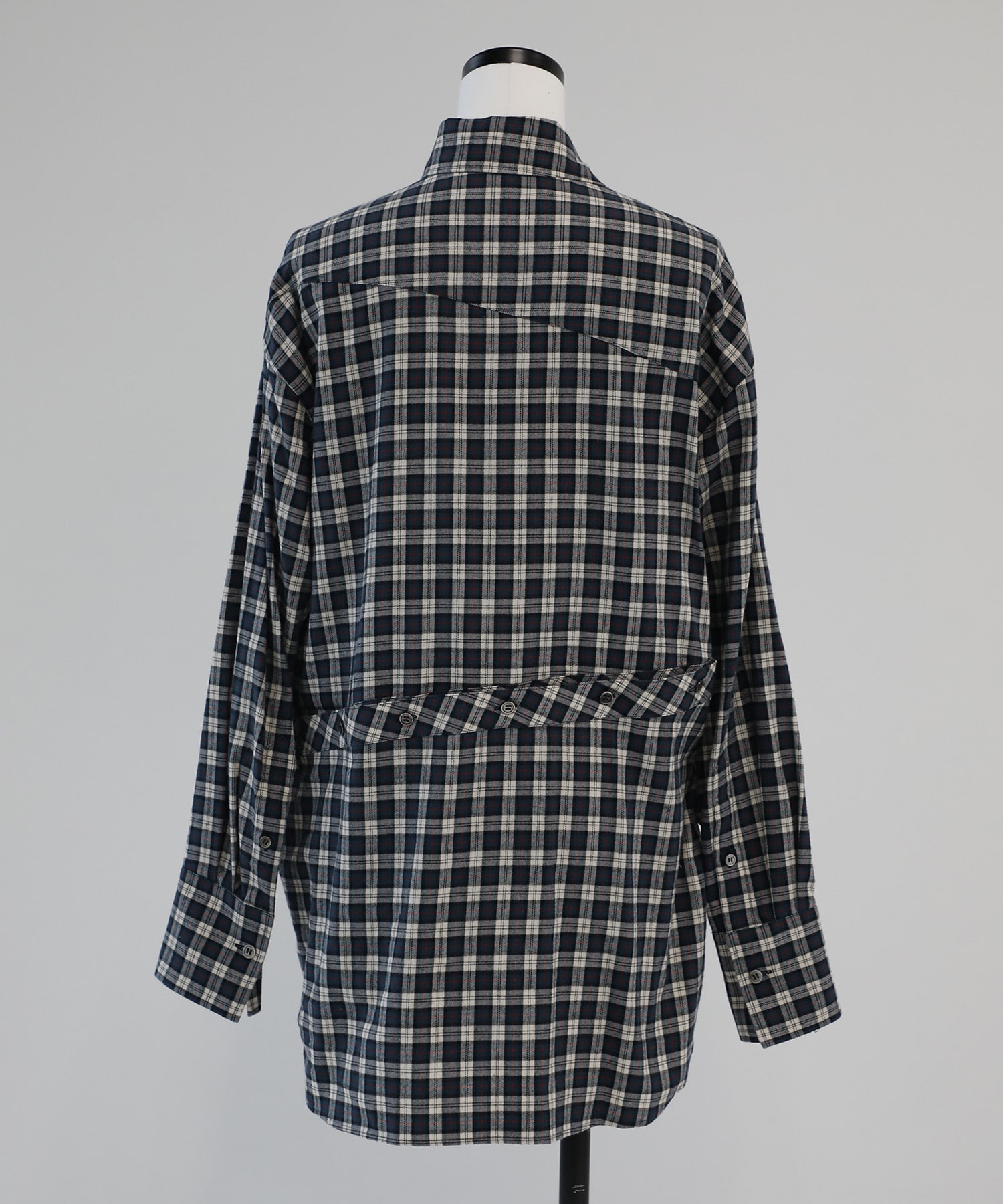 Check Diagonal Shirt INSCRIRE