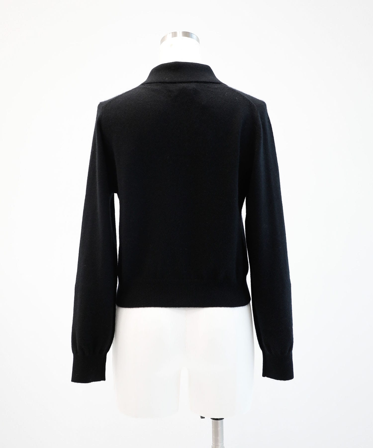 CASHMERE KNIT POLO FUJI