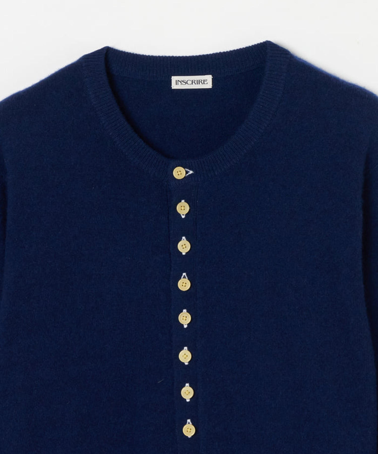 Tight Fit Cardigan INSCRIRE