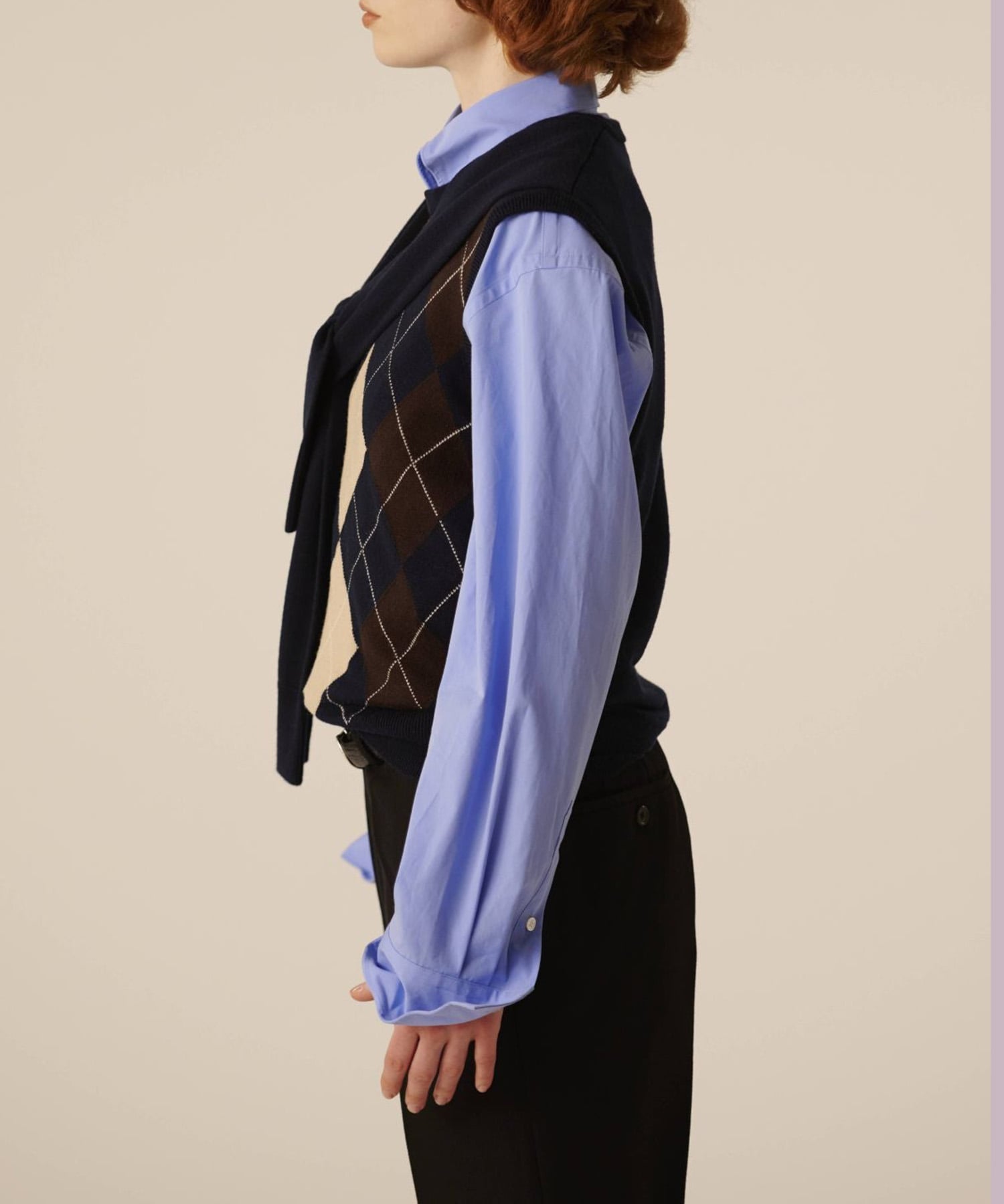 Argyle Vest INSCRIRE