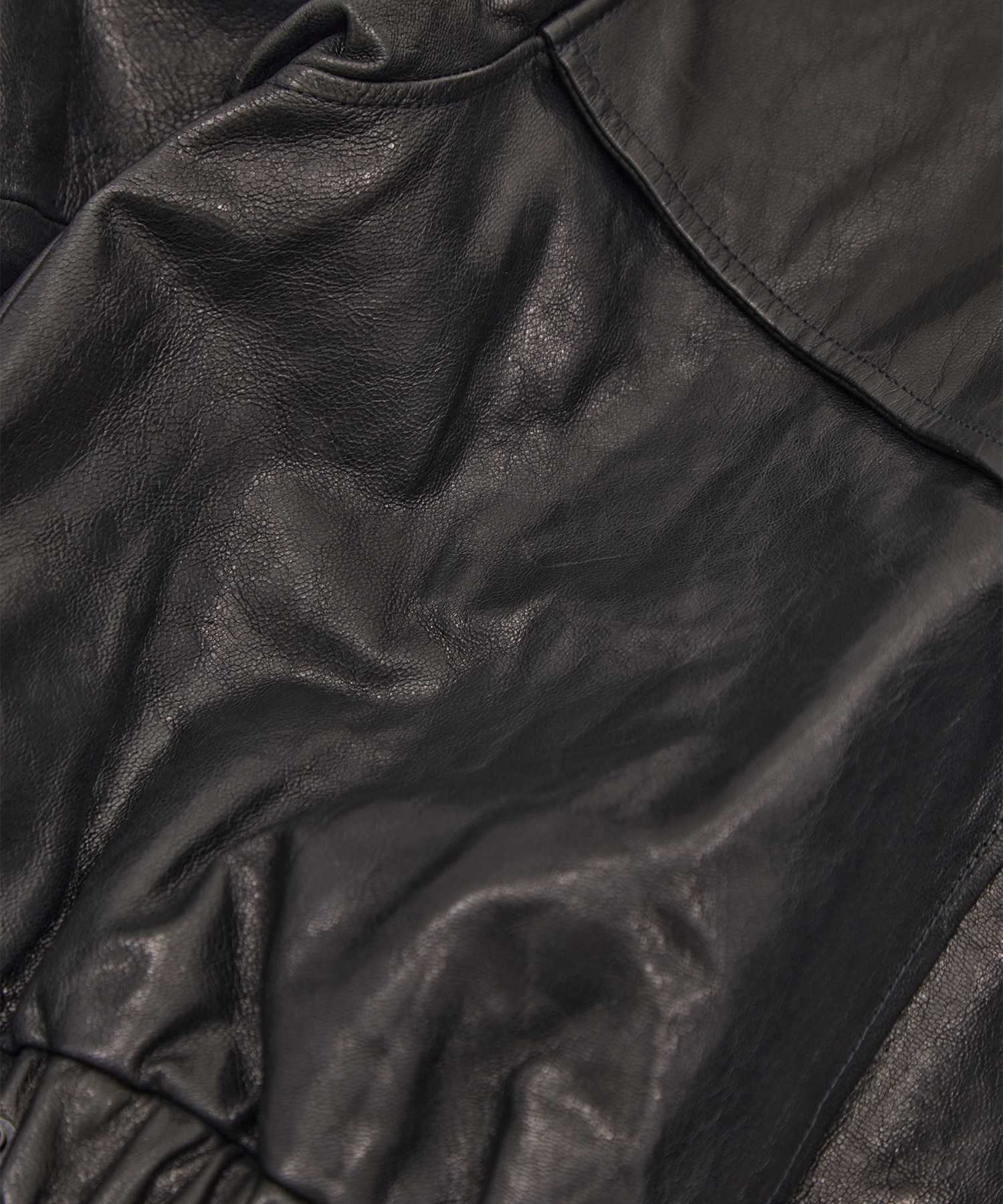 Goat leather short blouson 08sircus