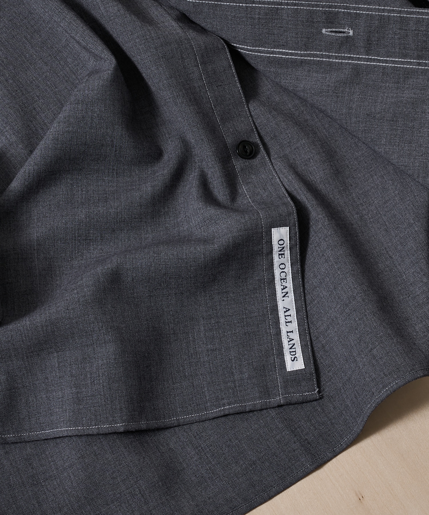 Polyester Wool Field Shirt nanamica