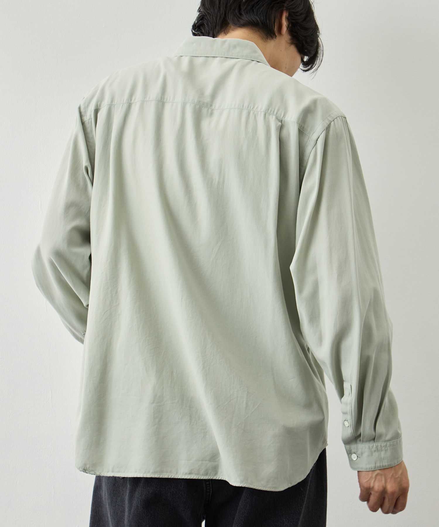 COTTON SILK VIERA LOOSE FIT SHIRT ATON