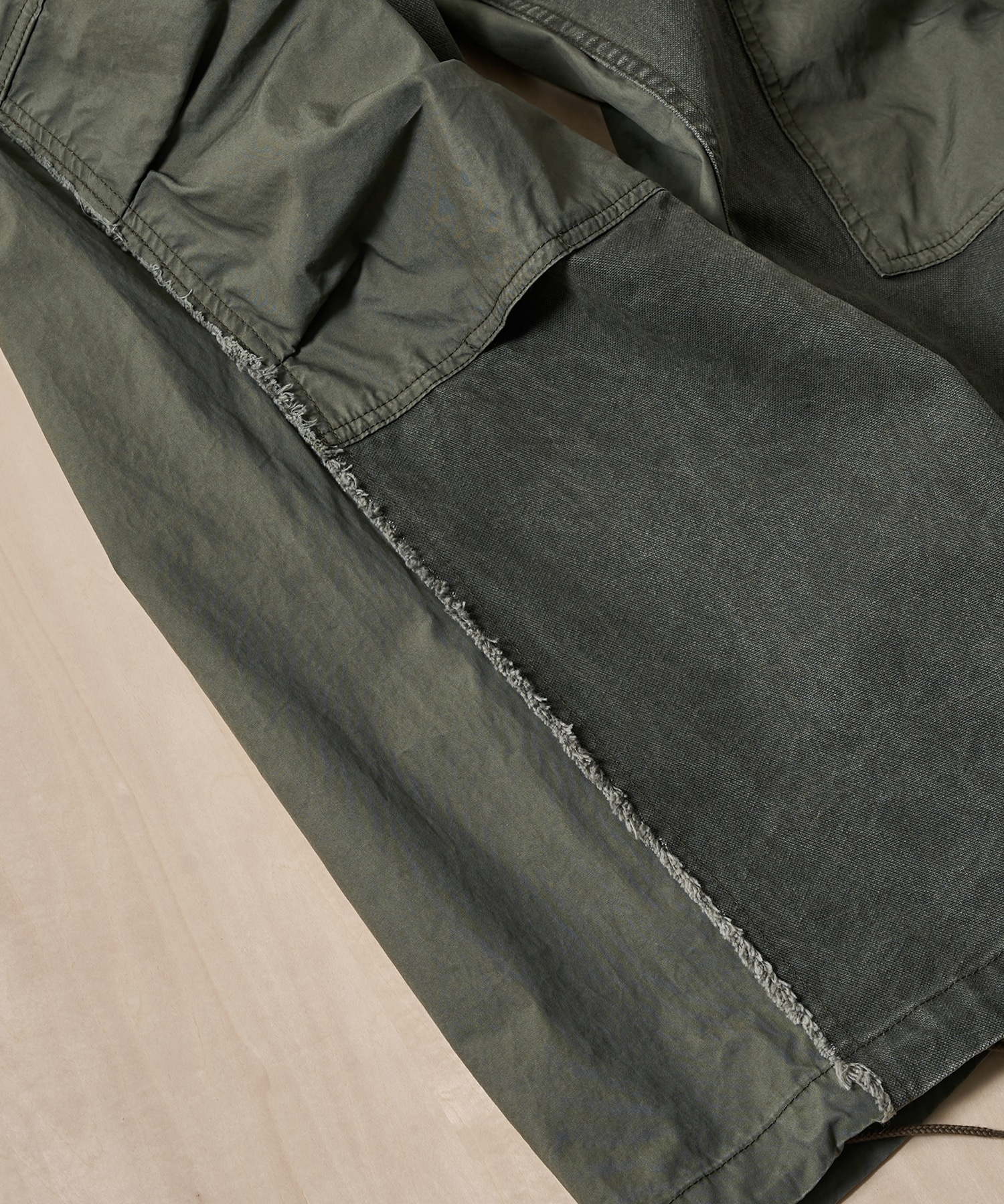 Connected Double Knee Cargo Pants YOKE
